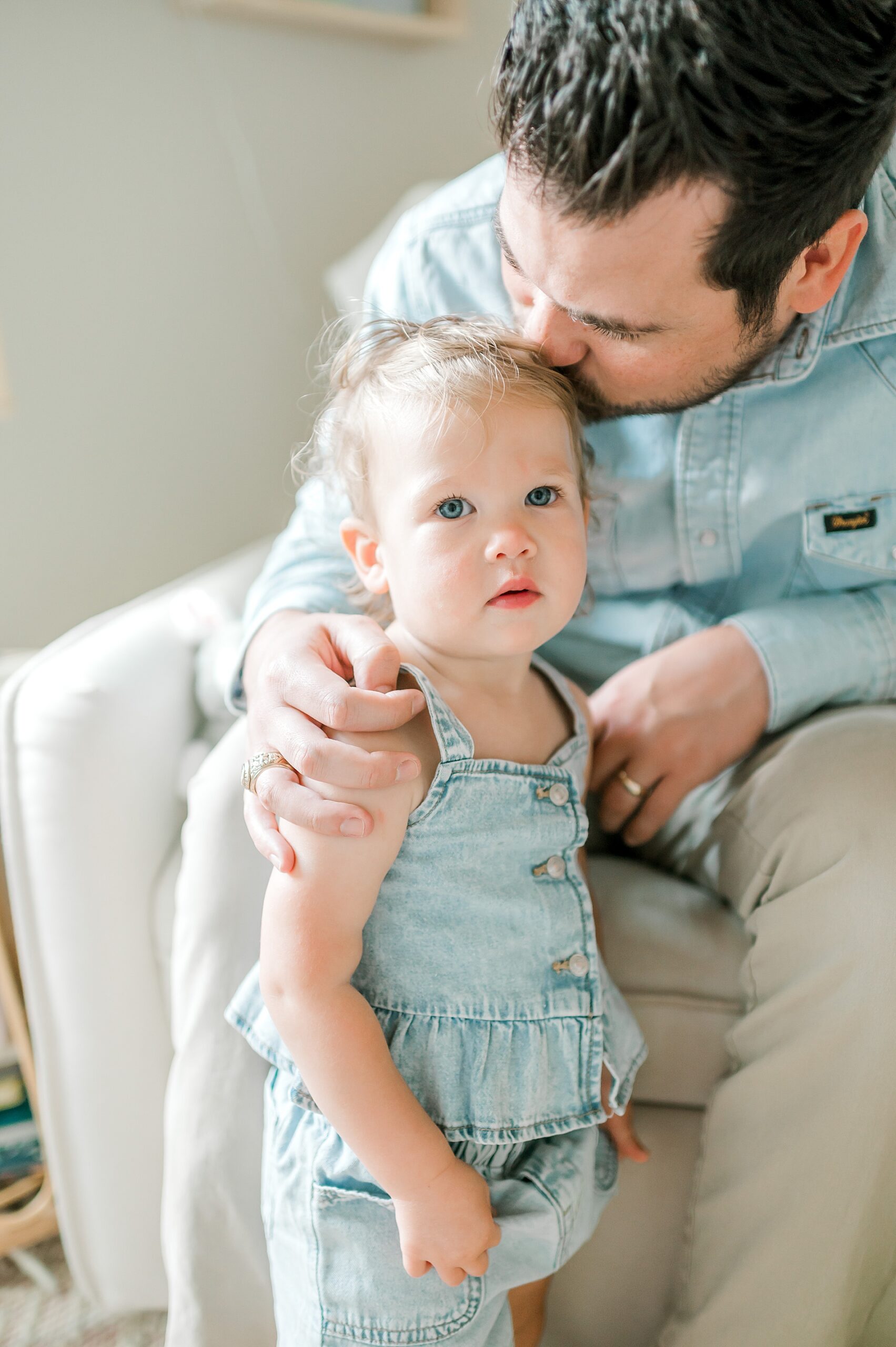 father-daughter portrait 