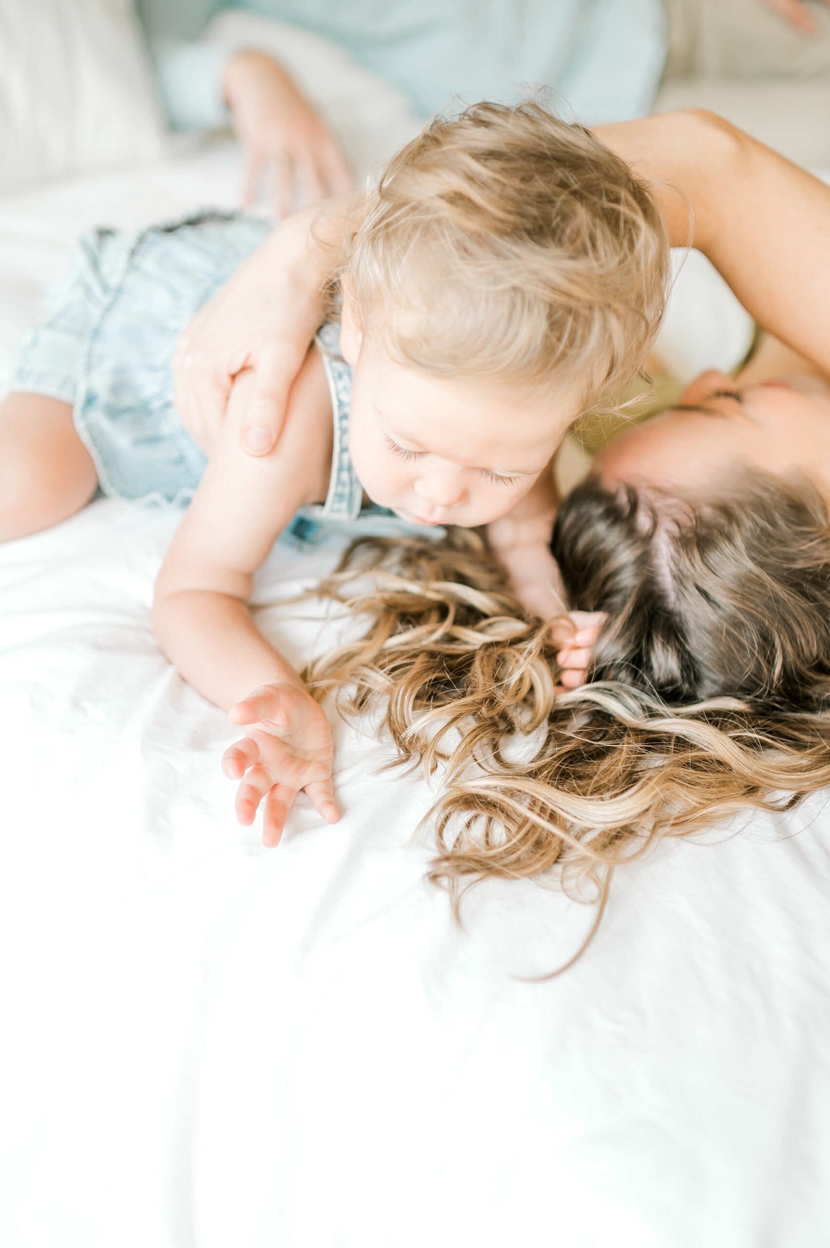 mommy and me portraits from Candid In-Home Family Session