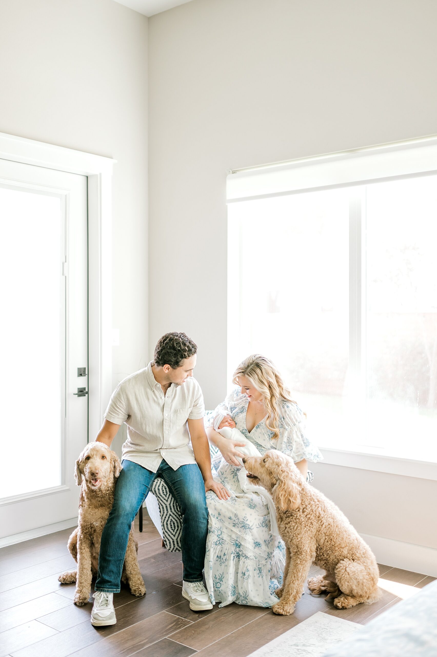 San Antonio Natural Light In-Home Lifestyle Newborn Session