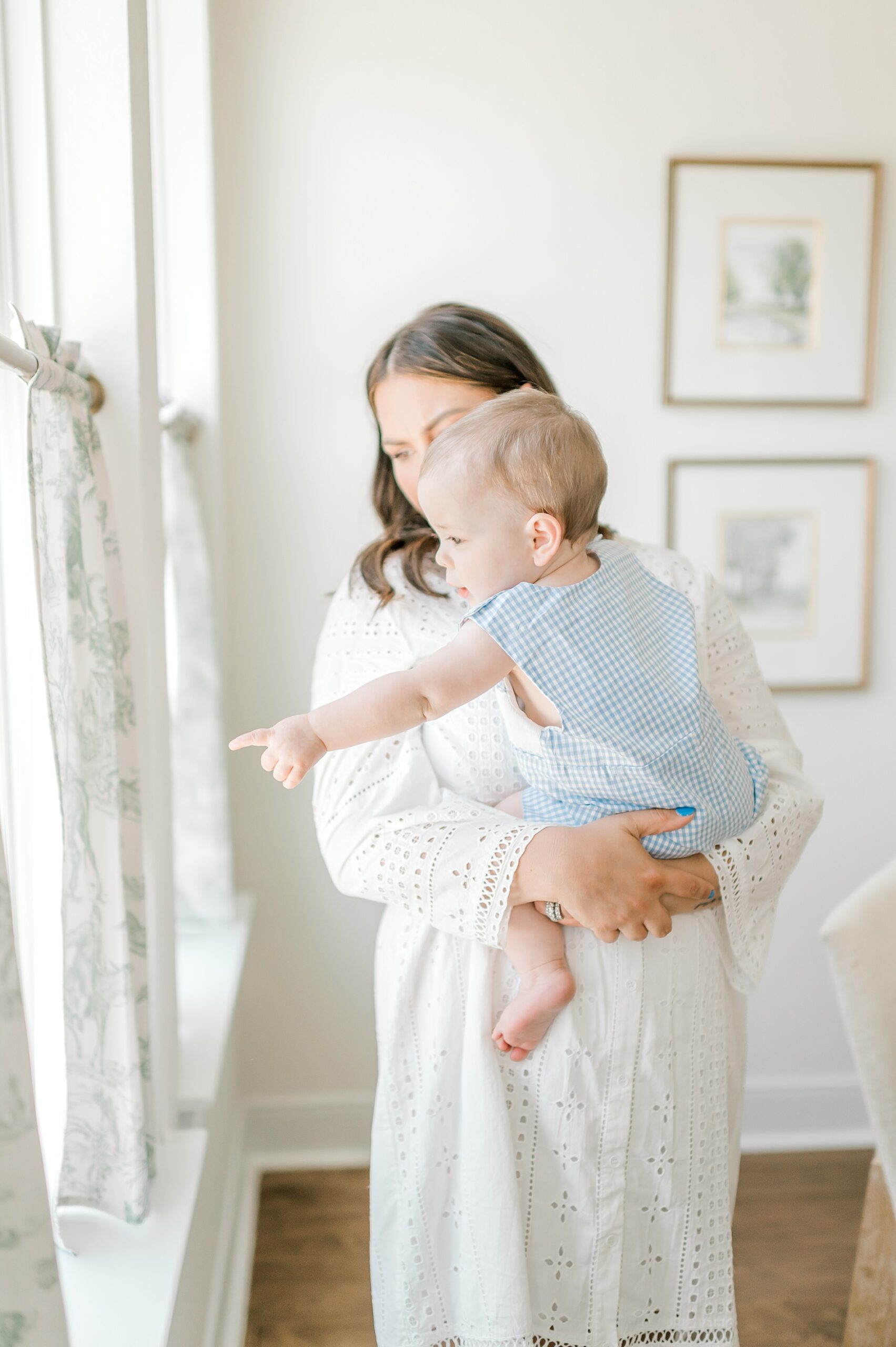 Light and Airy One-Year Milestone Session