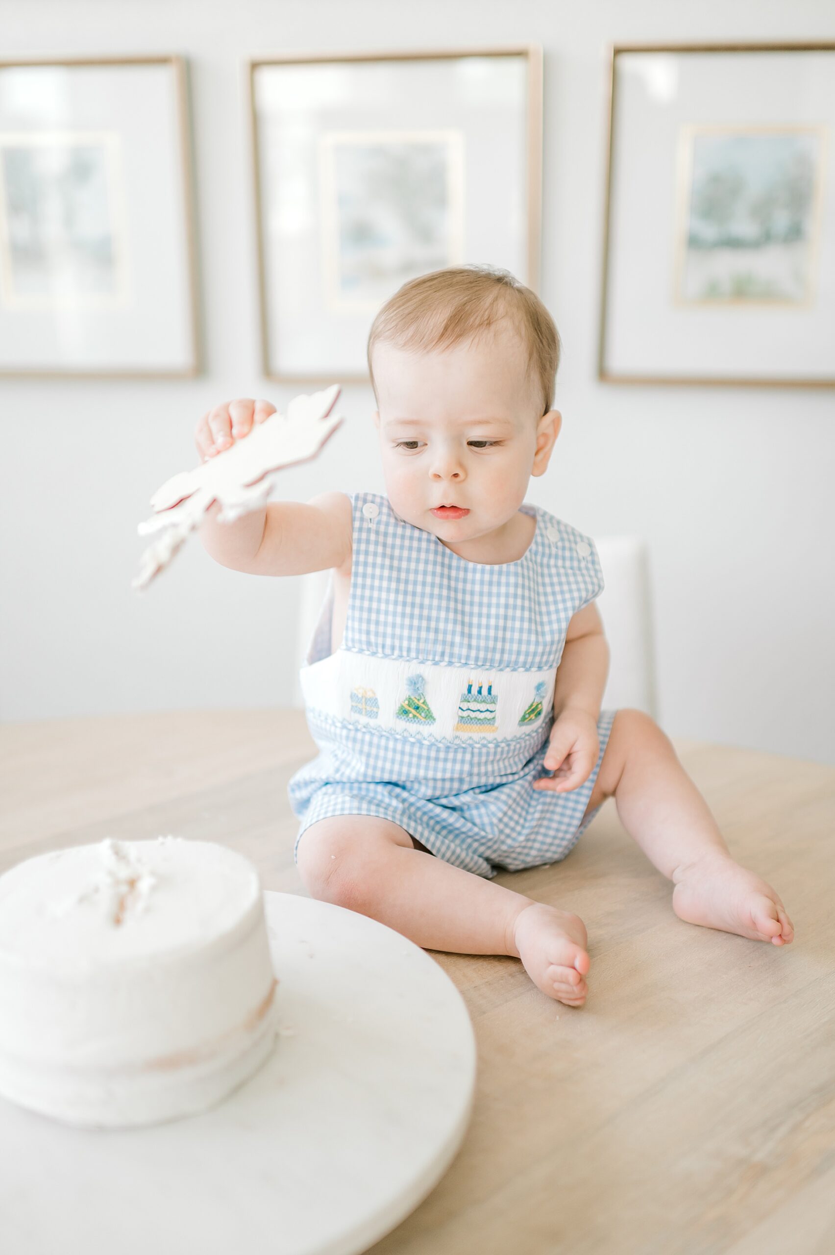 Light and Airy One-Year Milestone Session