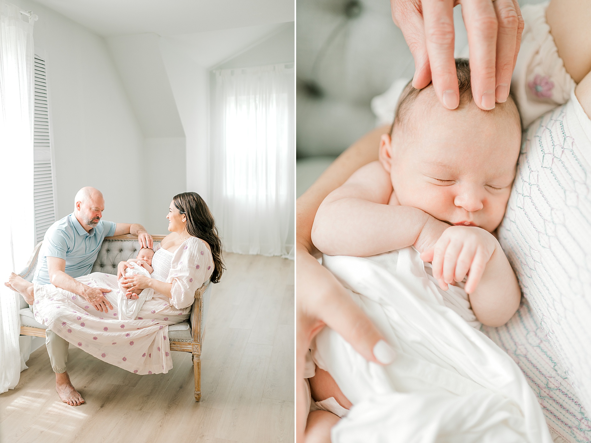 Timeless Studio Newborn Session in Bulverde, TX