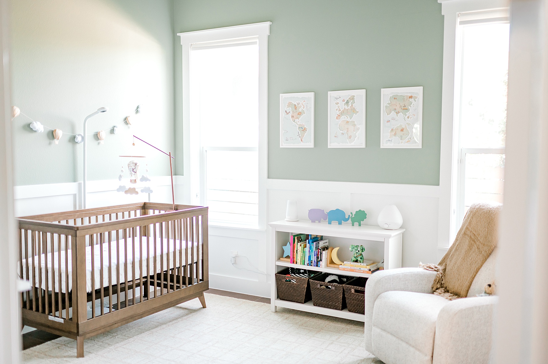 timeless, light and airy nursery 