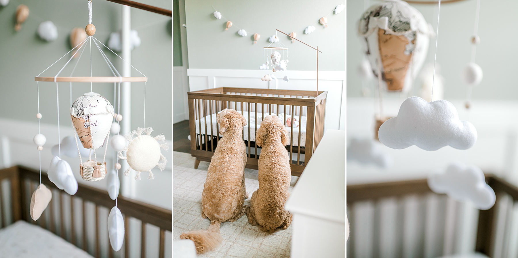 nursery details from Natural Light In-Home Lifestyle Newborn Session