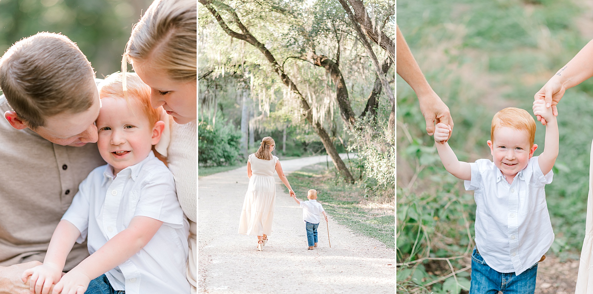 Brackenridge Park Family Session | Candid photos Letting Kids Be Kids