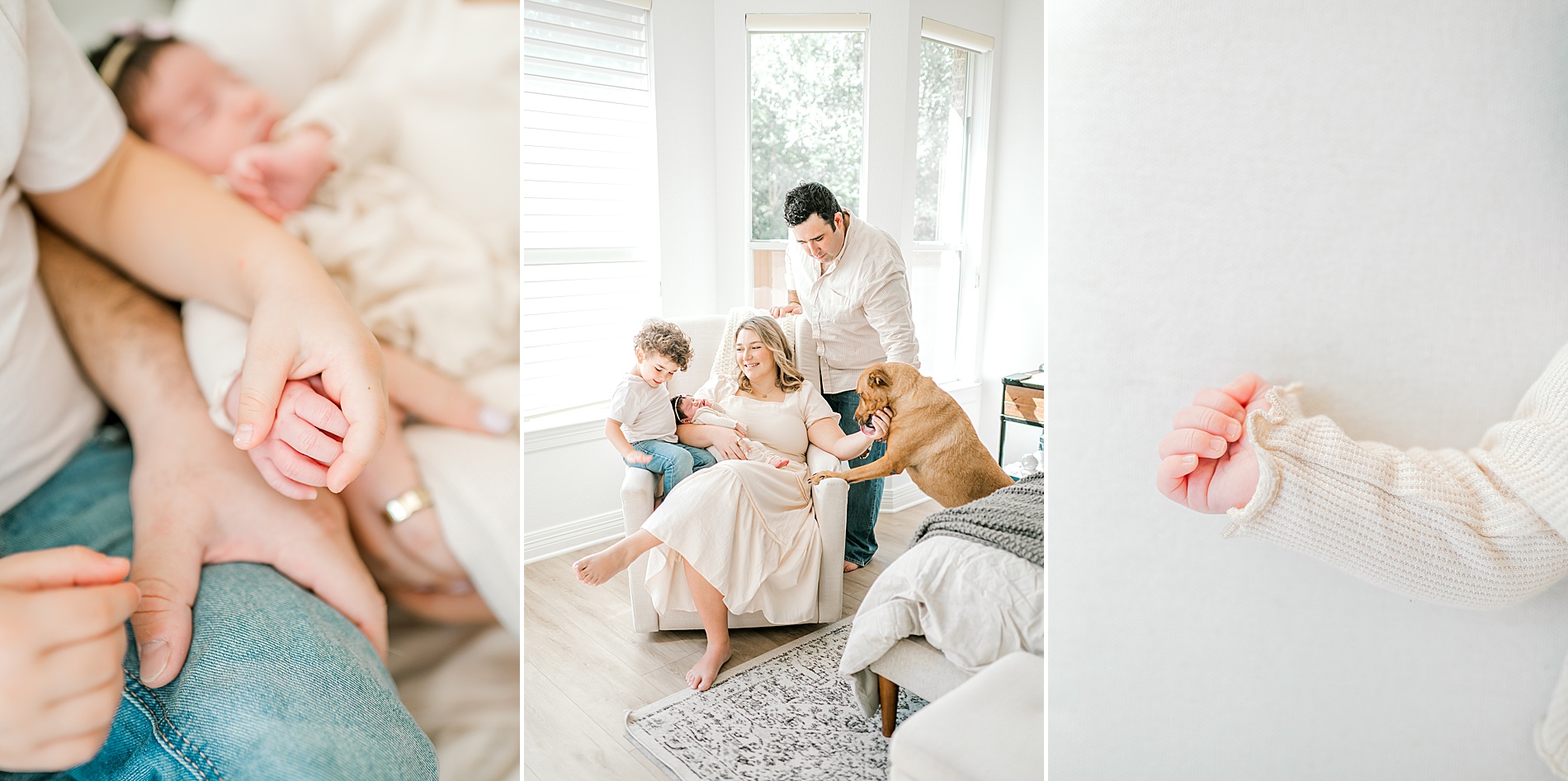 San Antonio In-Home Newborn Session 