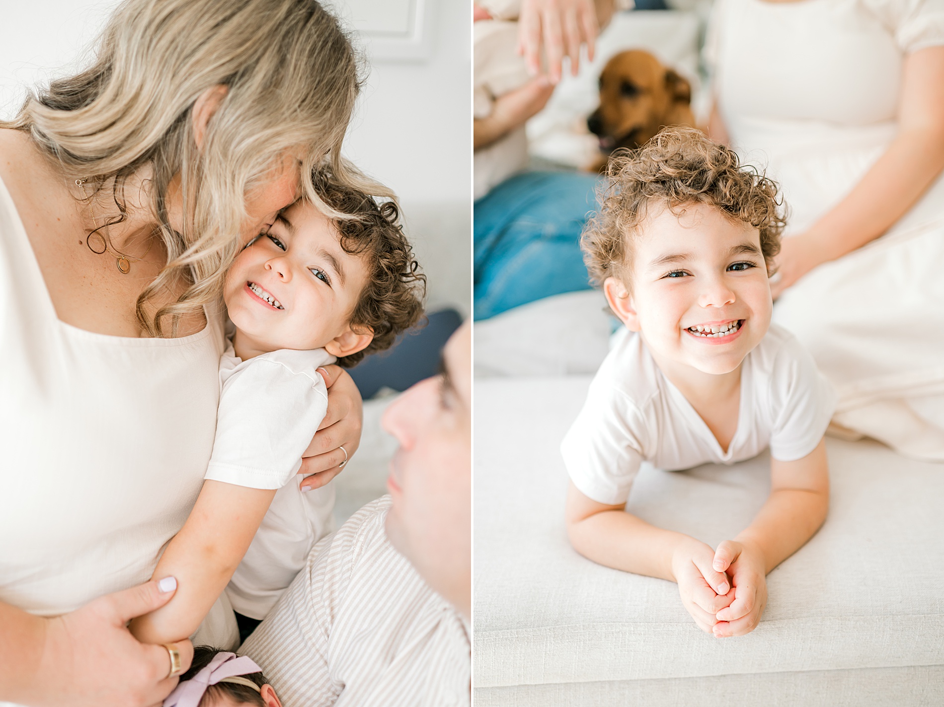 San Antonio In-Home Newborn Session | Tips for Sessions with Young Siblings