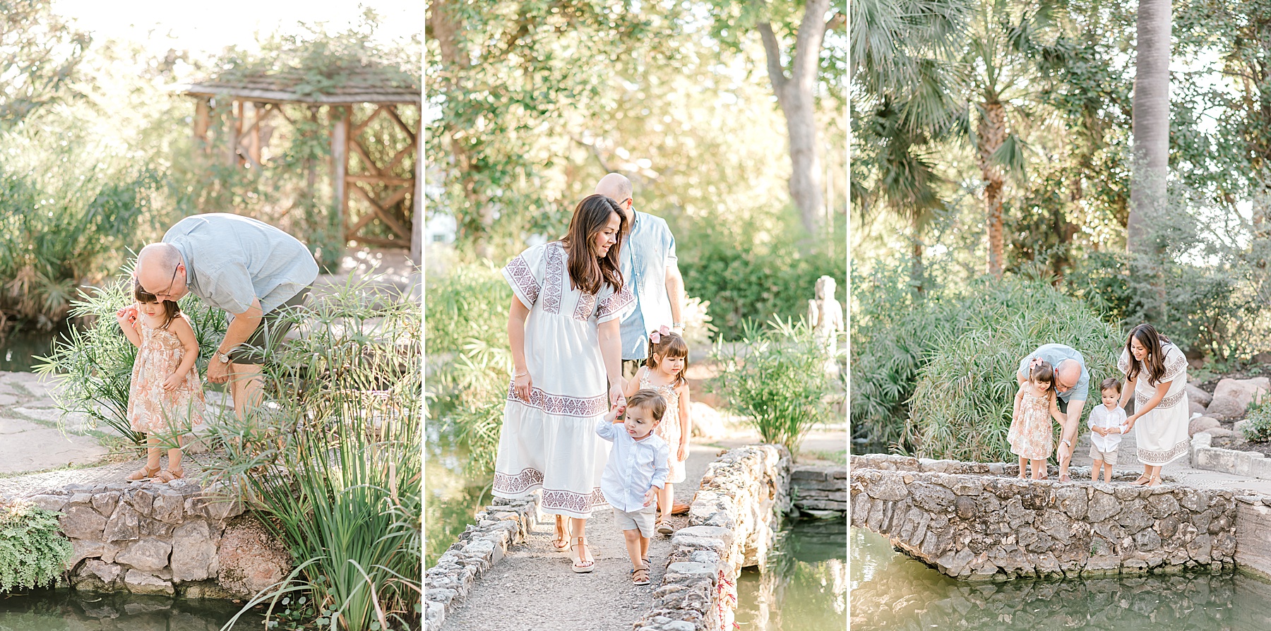 Botanical Gardens Family Session | The Beauty of Candid Family Photos