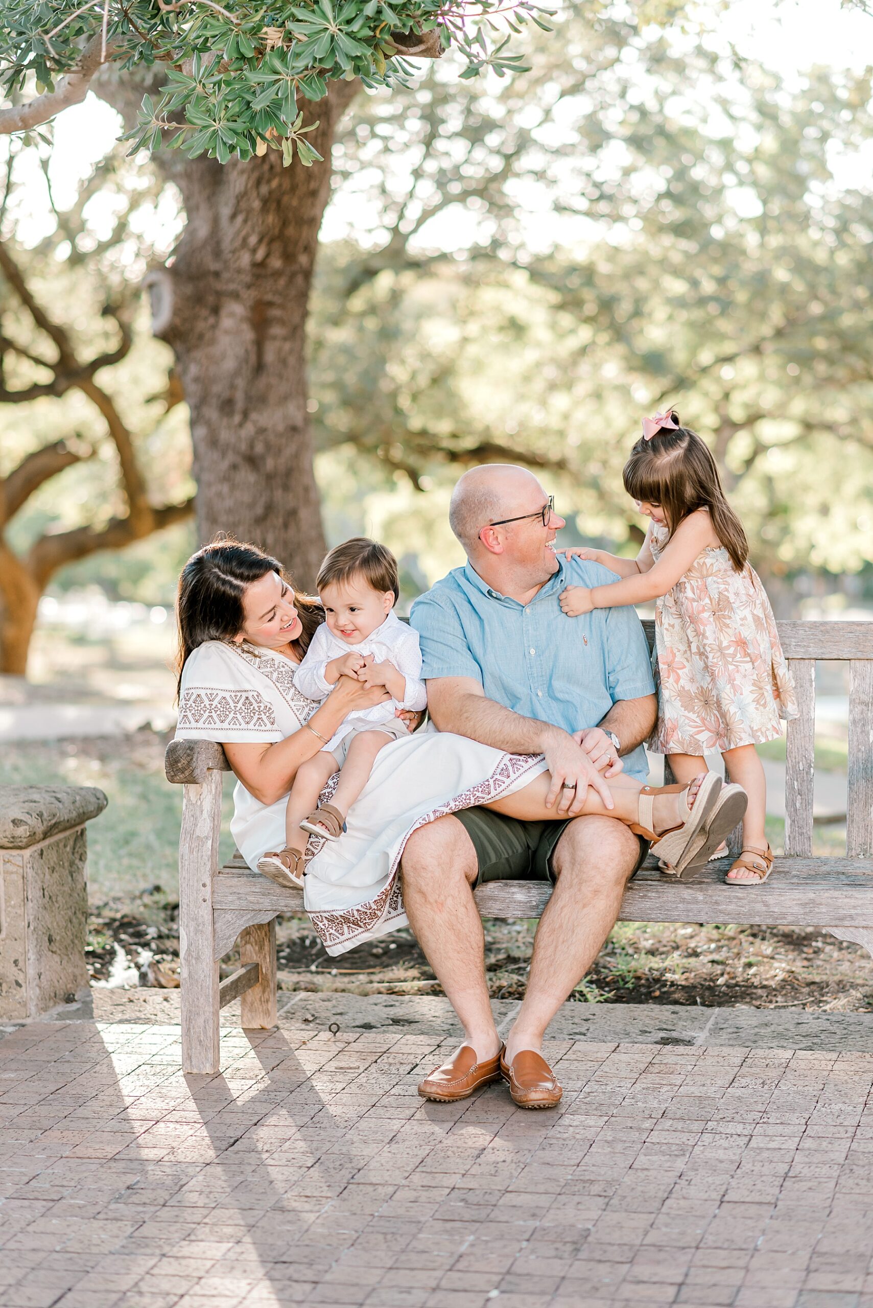 Botanical Gardens candid Family photos  