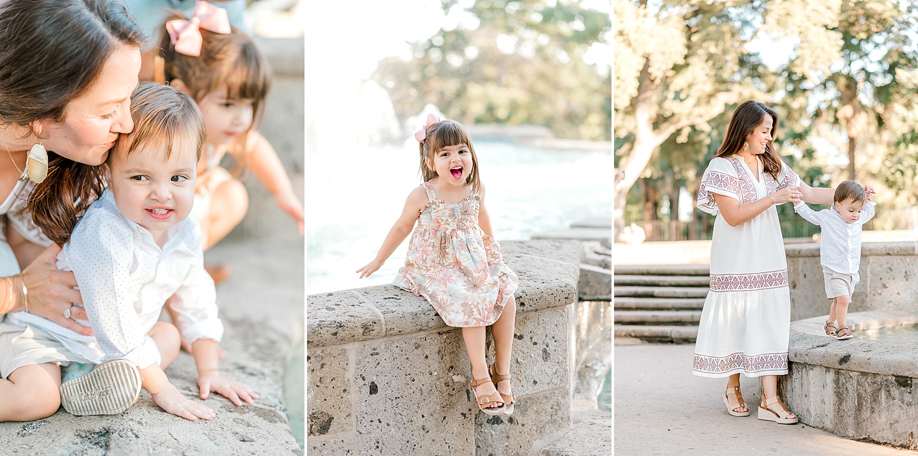 Botanical Gardens Family Session | The Beauty of Candid Family Photos