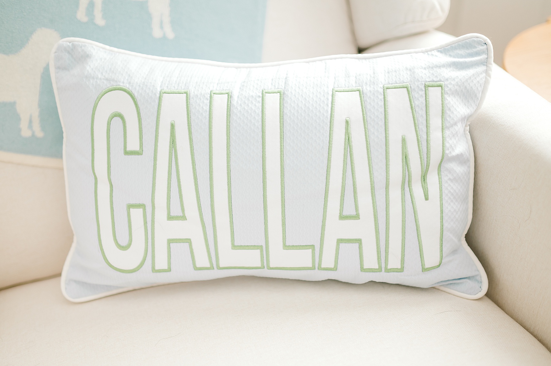 Callan name pillow