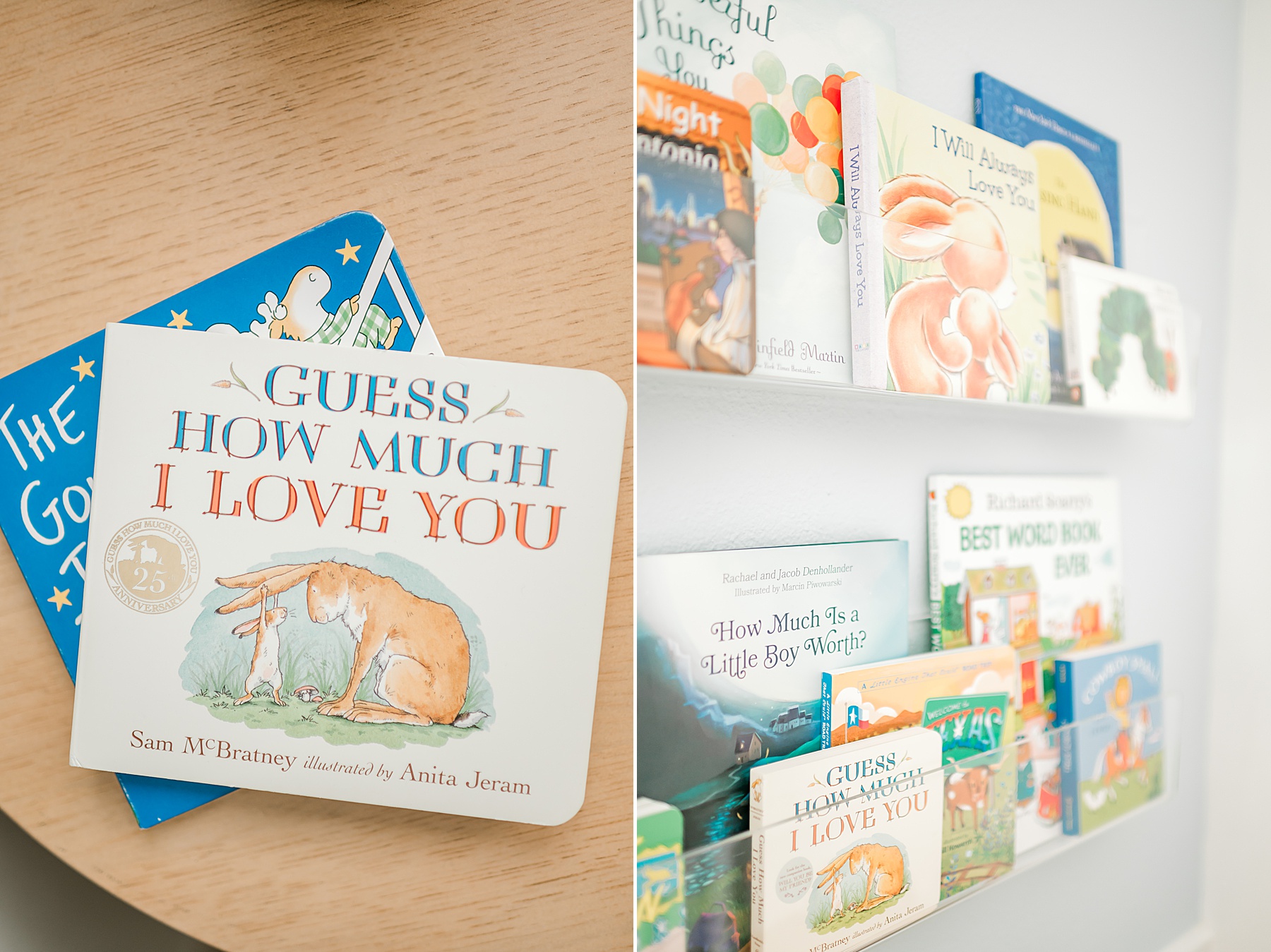 special nursery books from a Touching Lifestyle Newborn Session