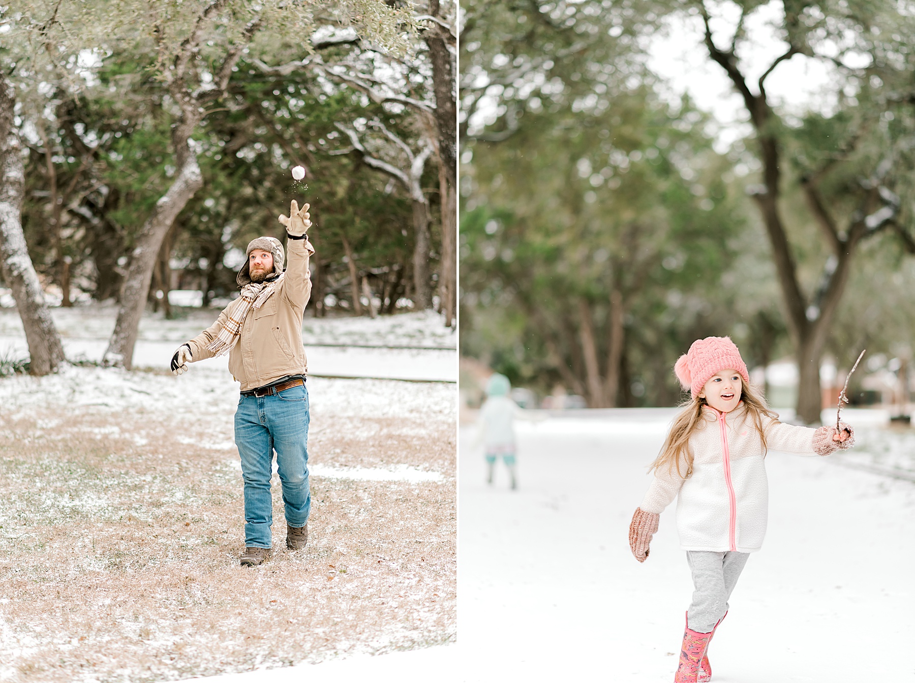 candid Texas Winter Storm Memories 