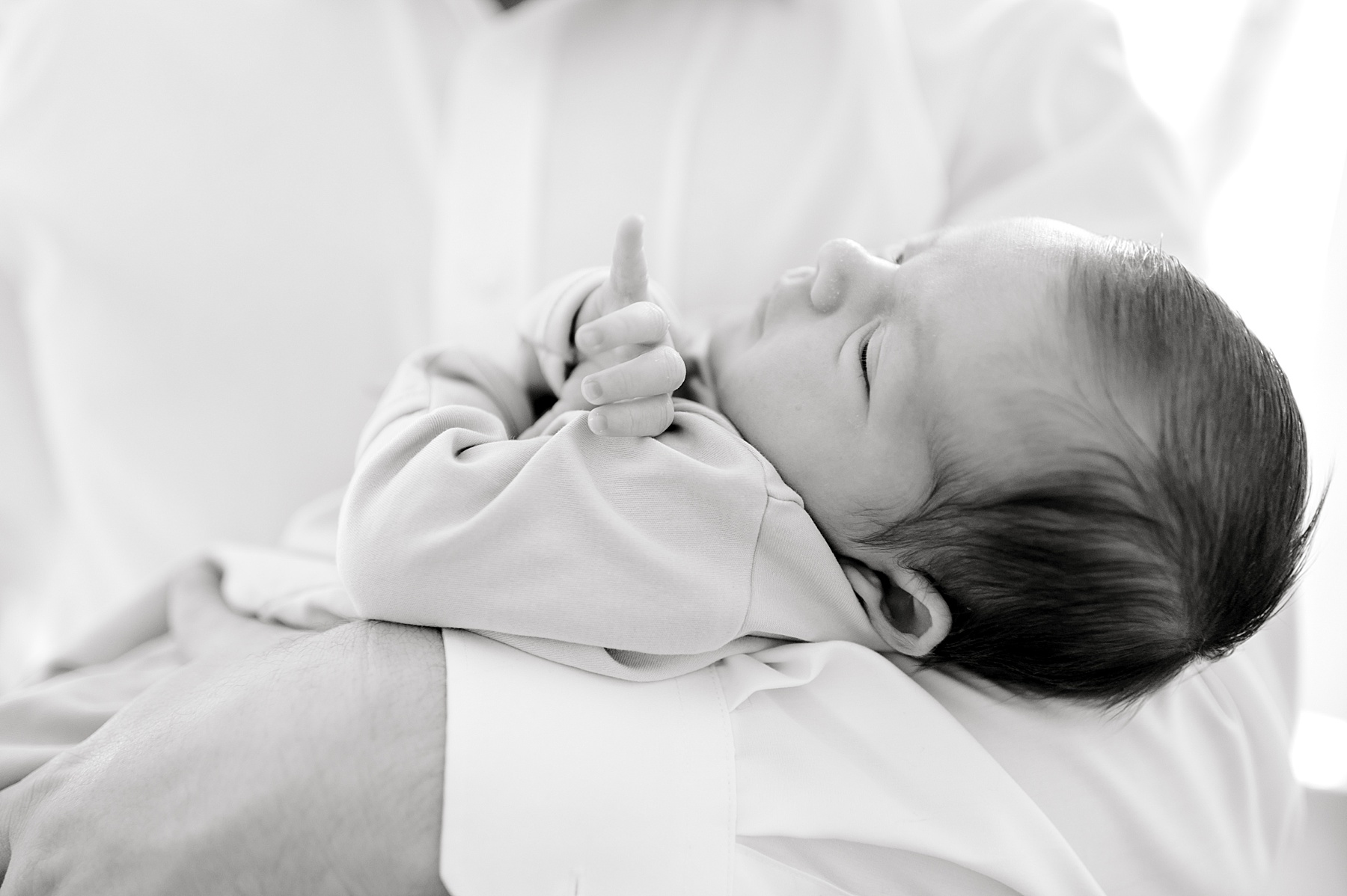 timeless newborn photos in San Antonio home