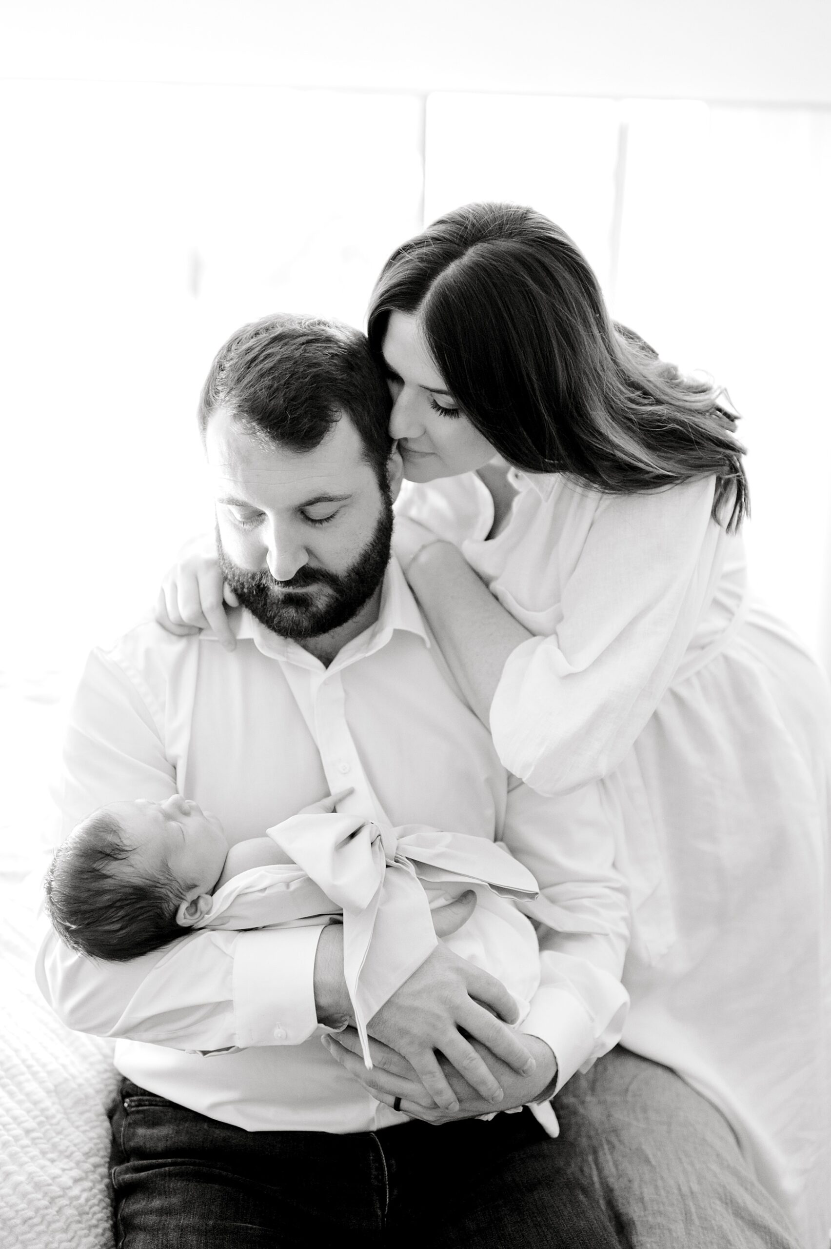 timeless newborn photography by San Antonio photographer, Laurie Adalle