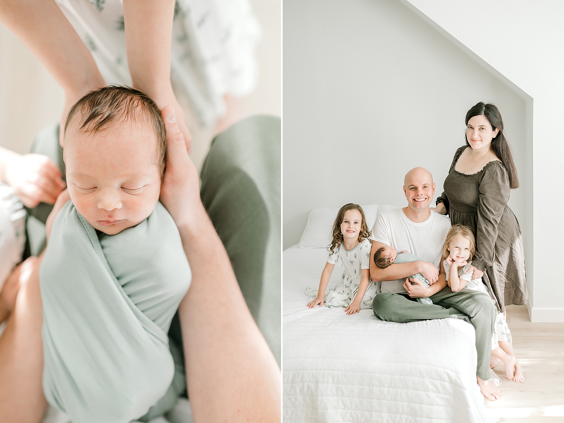 December Studio Newborn Session