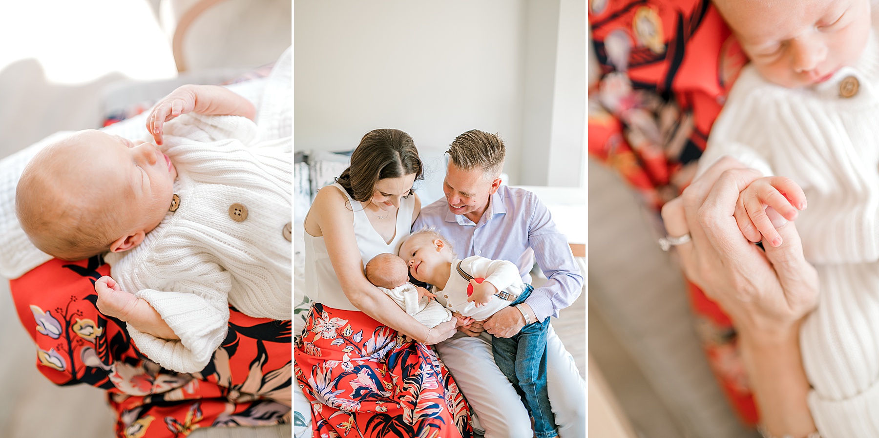 Candid In-Home Newborn Session | Lifestyle Newborn Photography