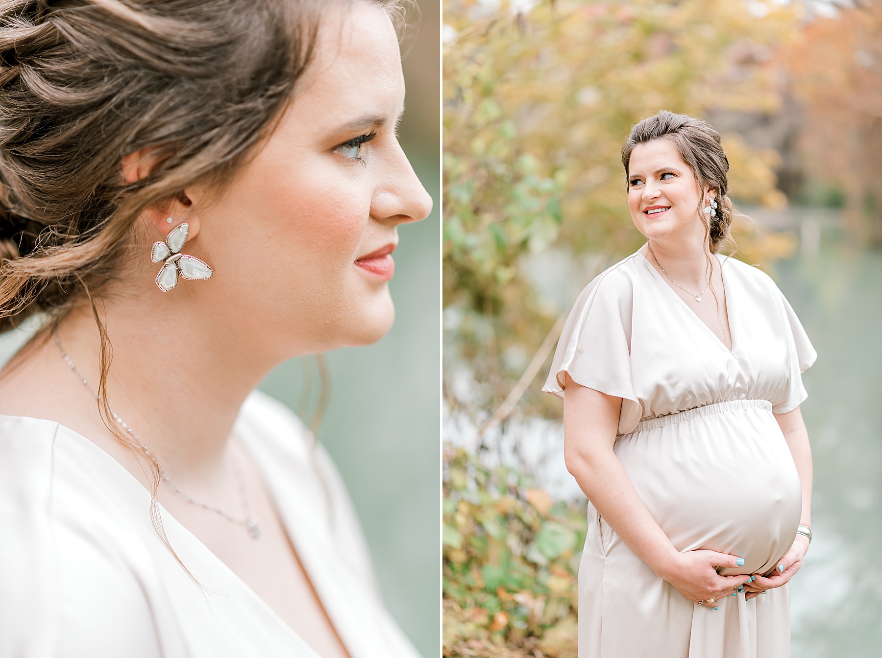 touching maternity photos in Seguin TX