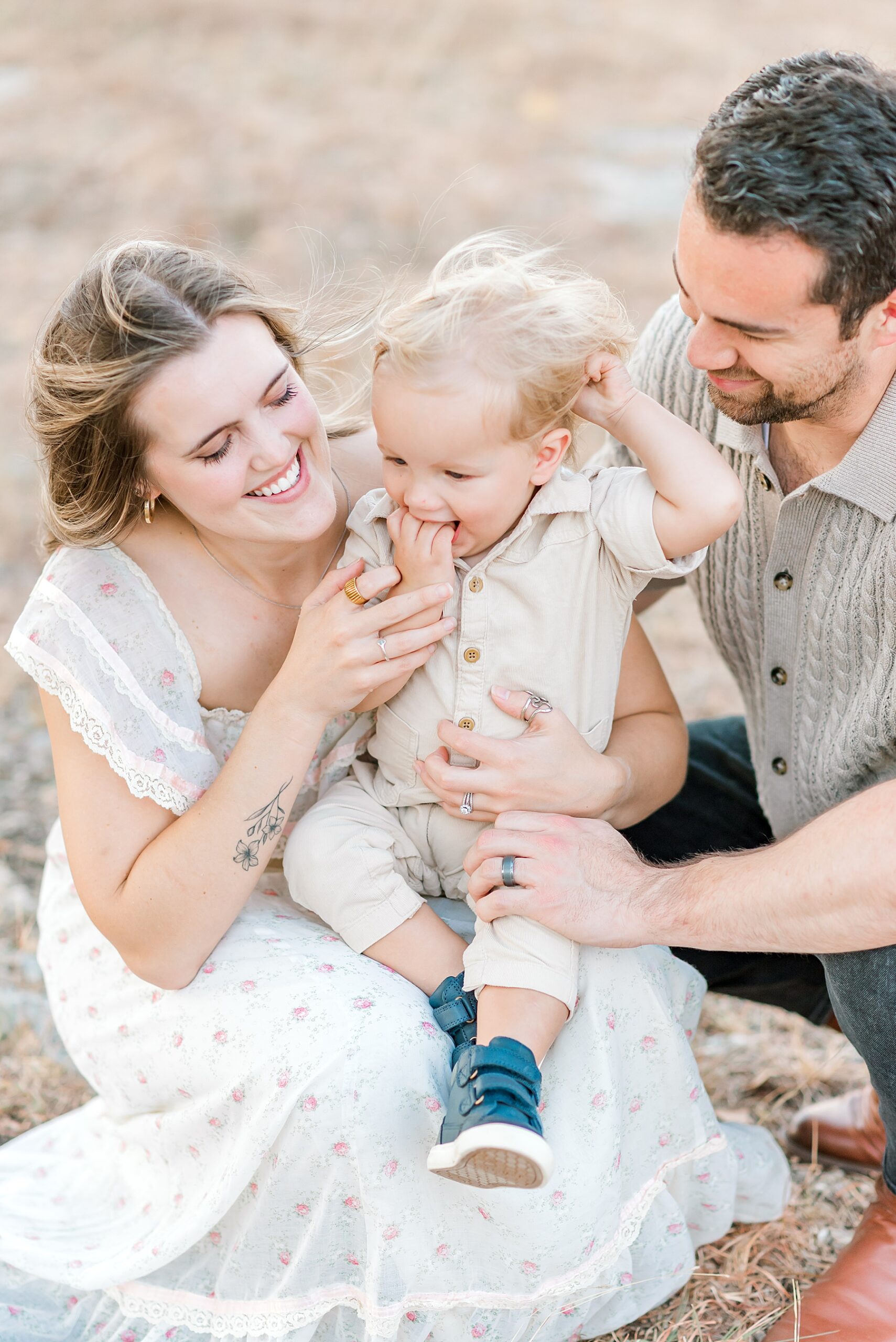 candid family photos in San Antonio Texas | Why Full Family Sessions benefit Young Kids