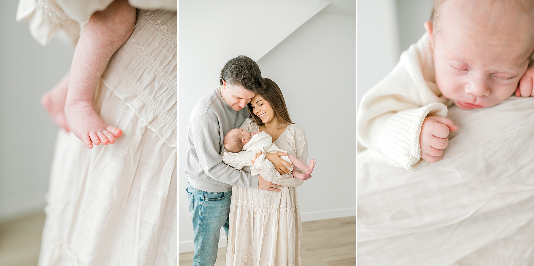 timeless newborn photos from  Bulverde, Texas Studio session