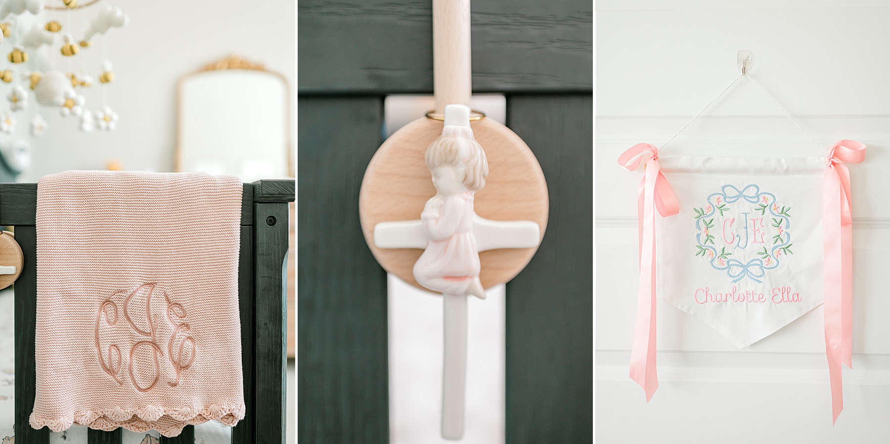 nursery details from In-Home Newborn Session in Fair Oaks Ranch, TX