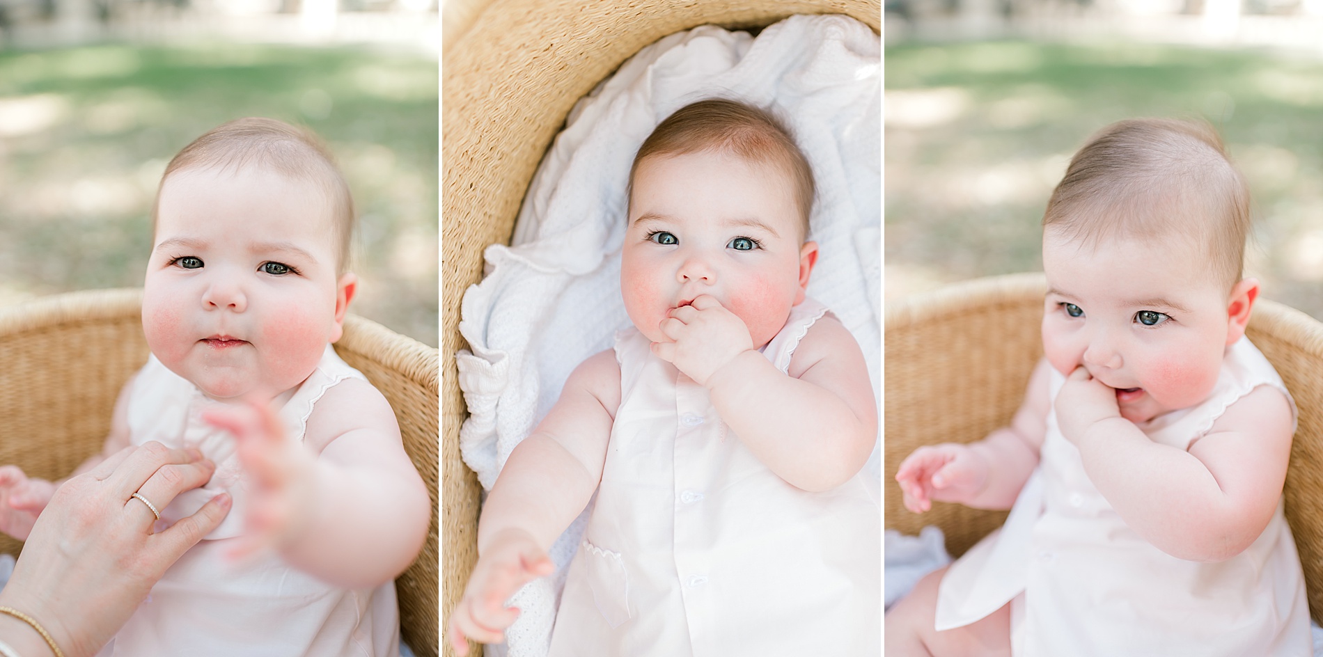 6 month sitter session in San Antonio, TX