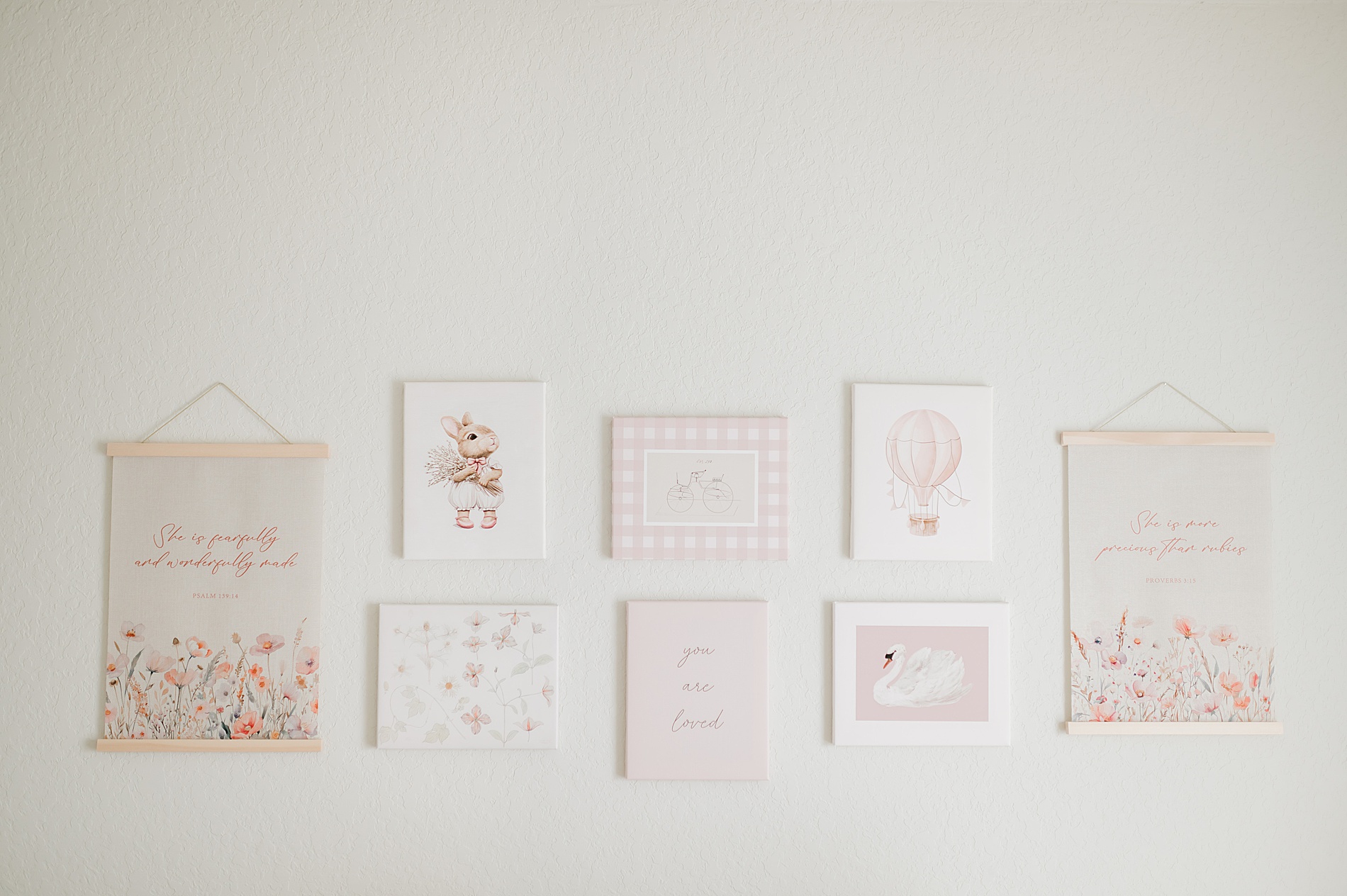 little girl nursery details