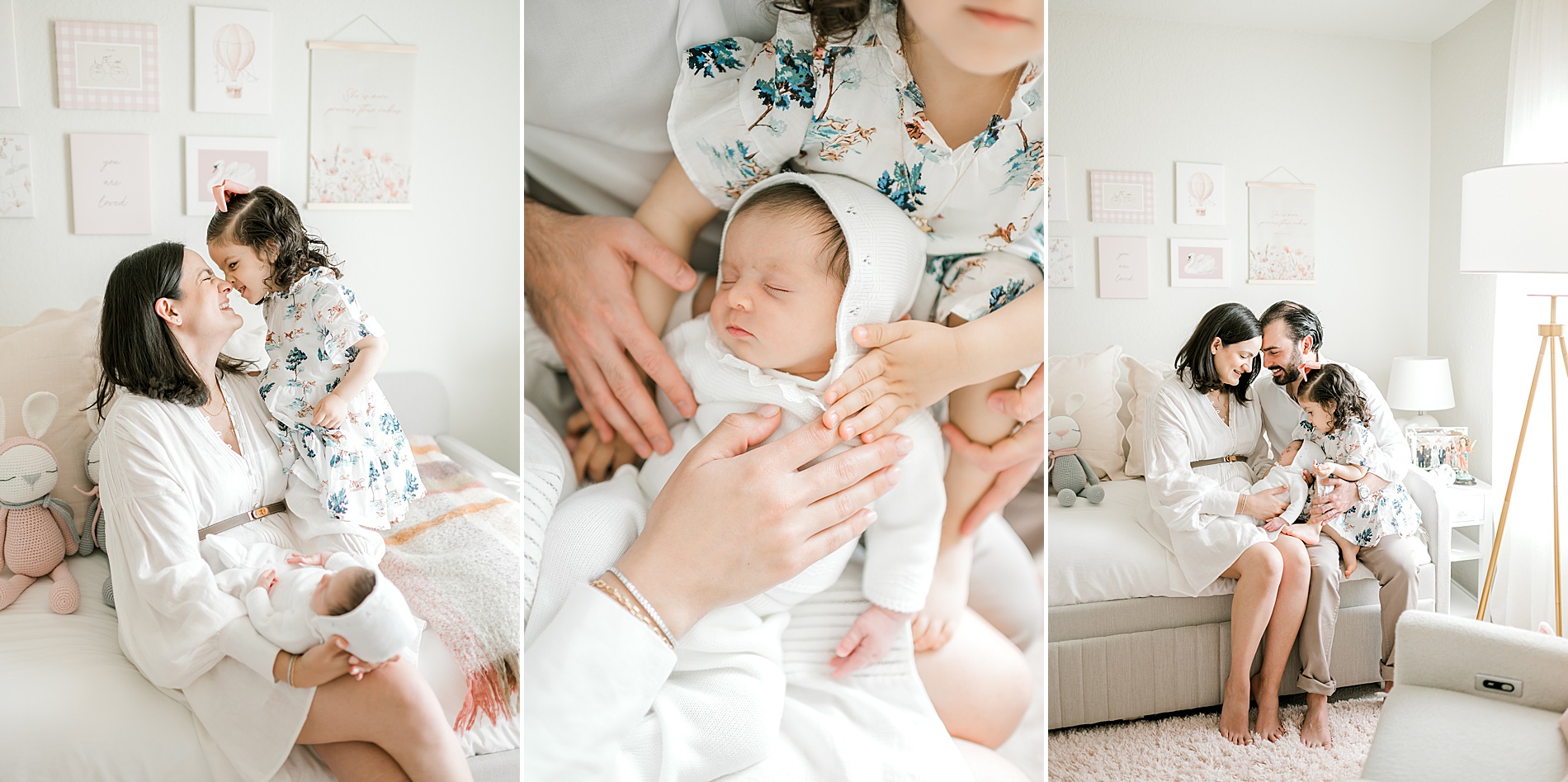 sweet lifestyle in-home newborn session