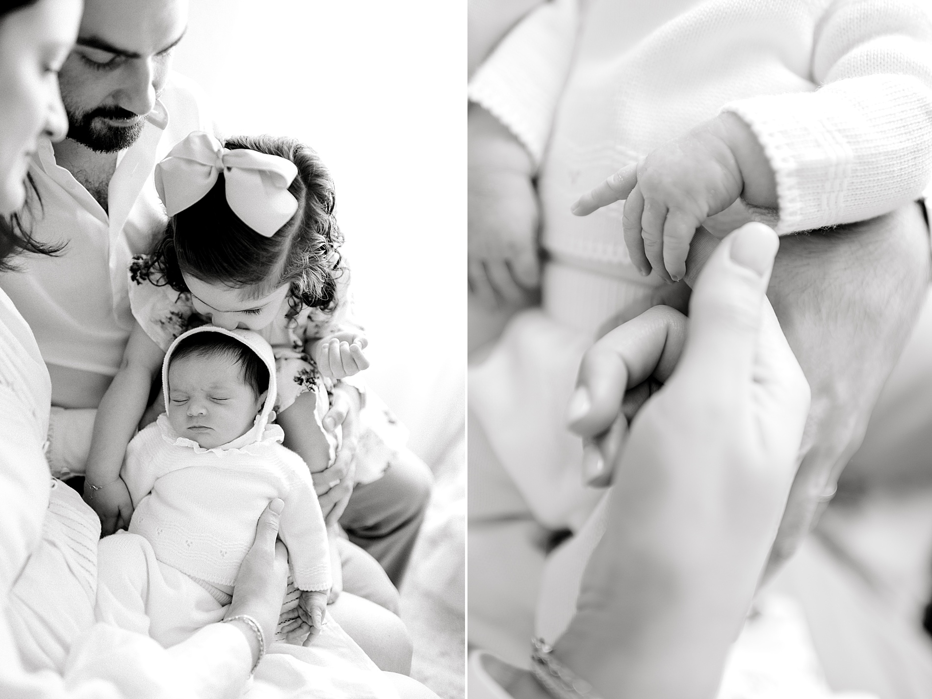 timeless family photos from in-home newborn session