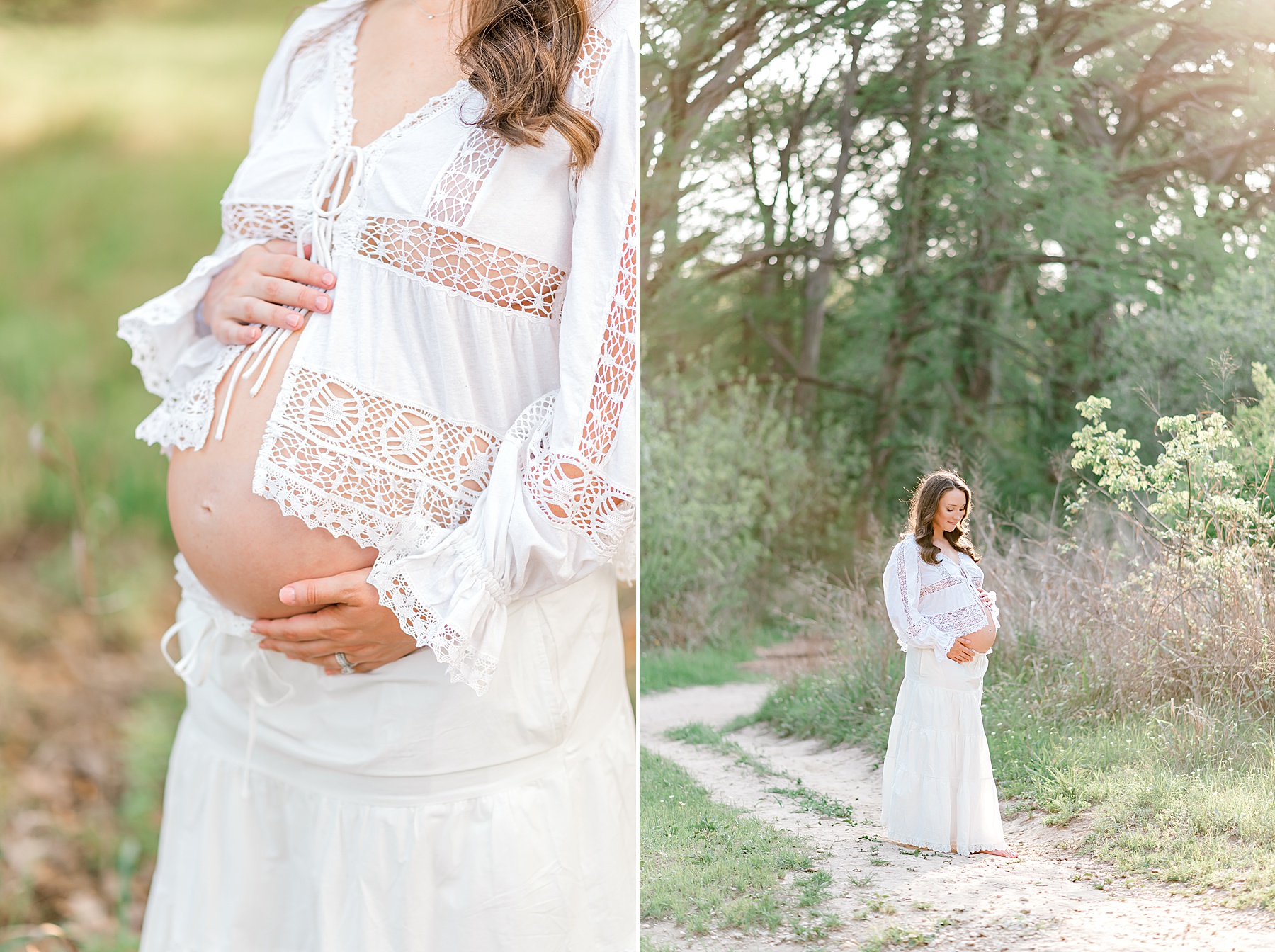 The Best Time to Schedule Maternity Photos | Whimsical Maternity Session in Boerne, TX