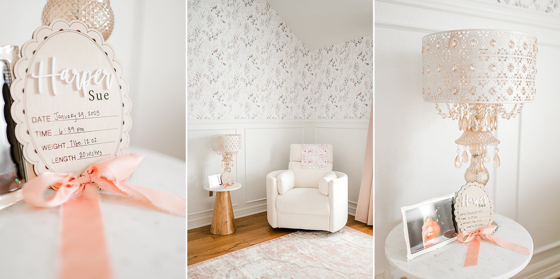 Nursery details from In-Home Newborn Session