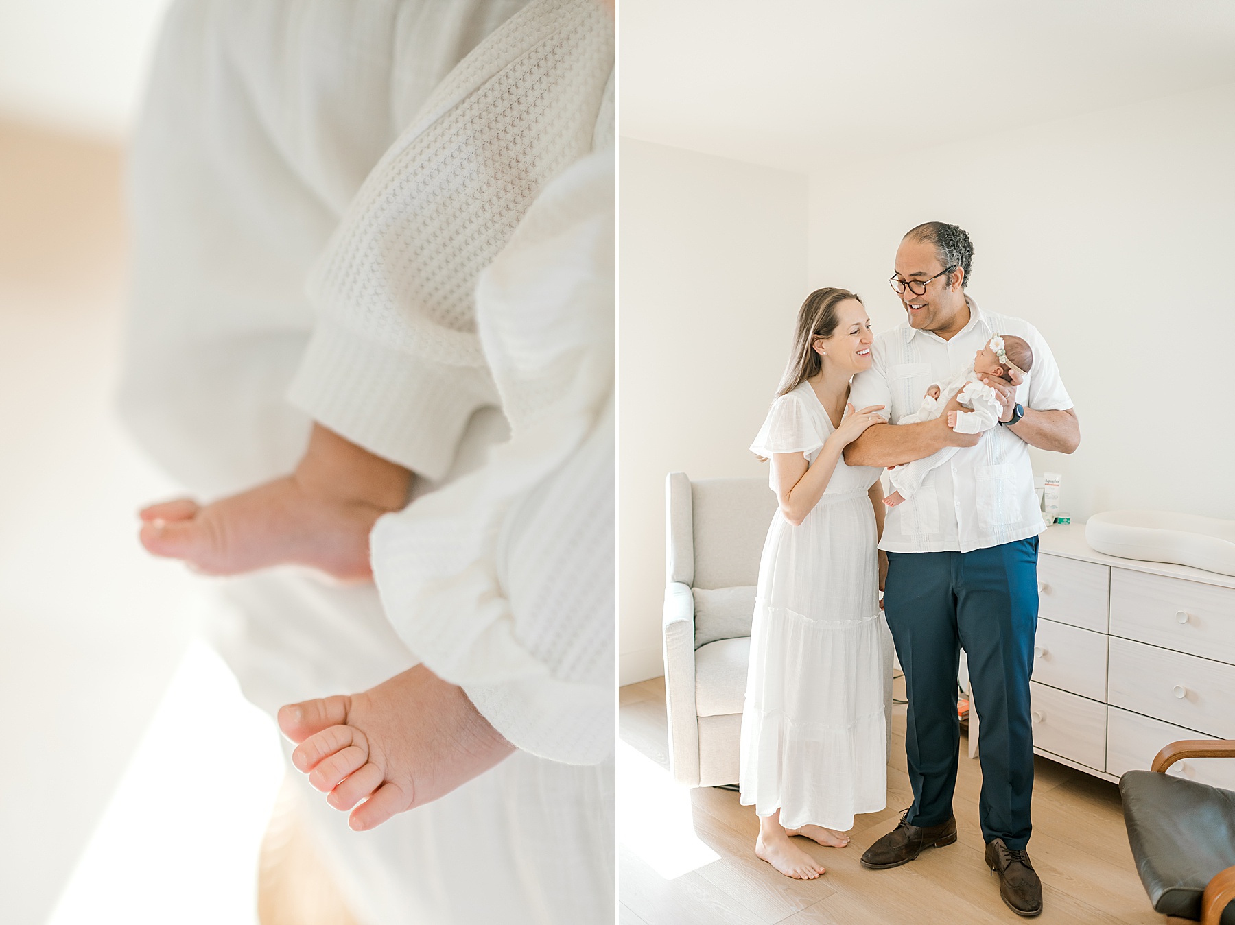 newborn's tiny toes from Simple and Sweet Newborn Session