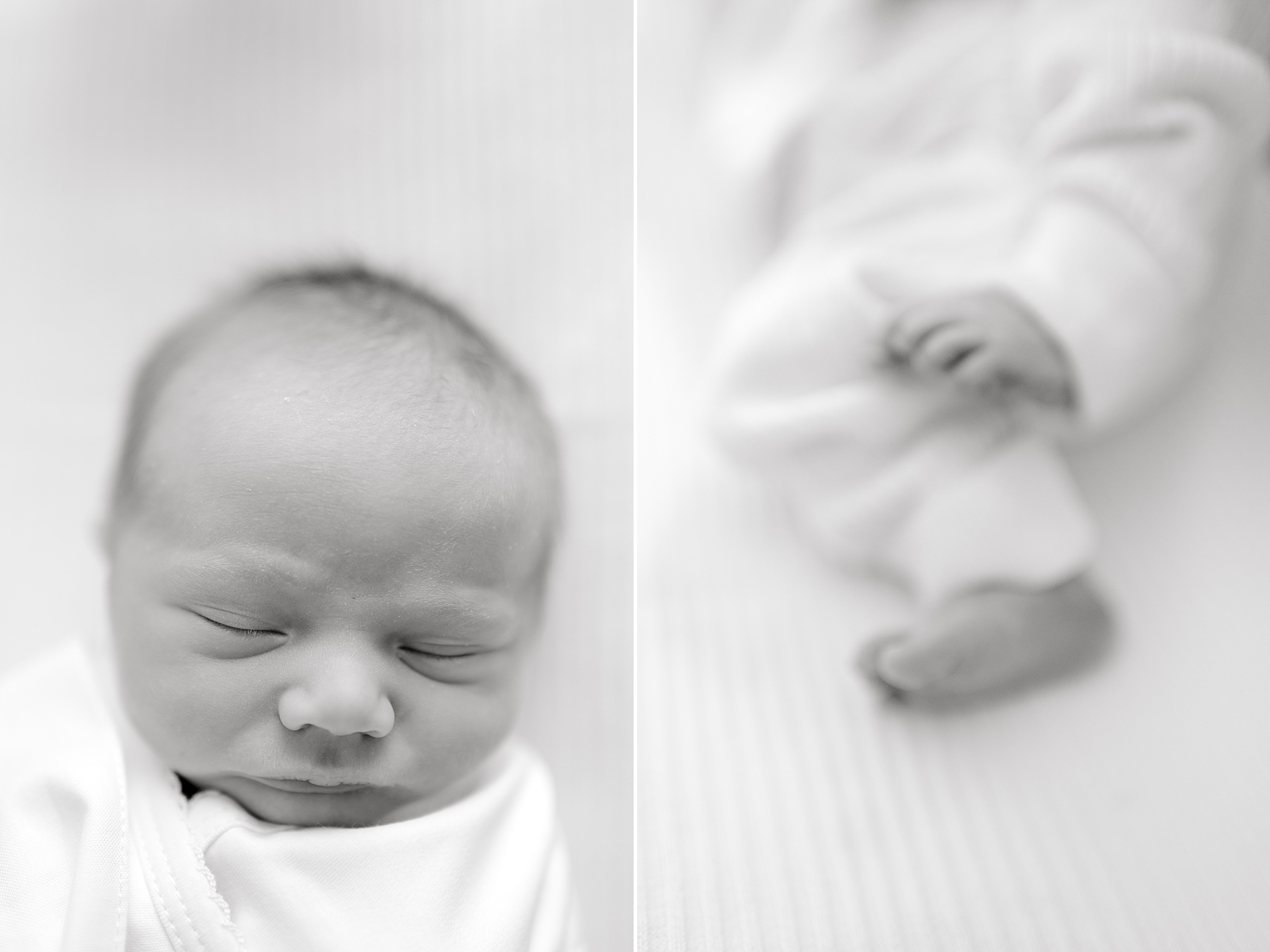 tiny details of newborn during Fresh 48 session