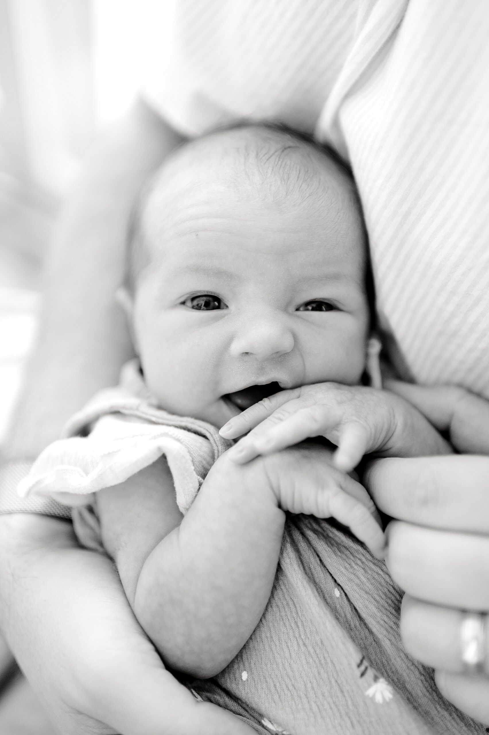 classic newborn portraits from in-home session