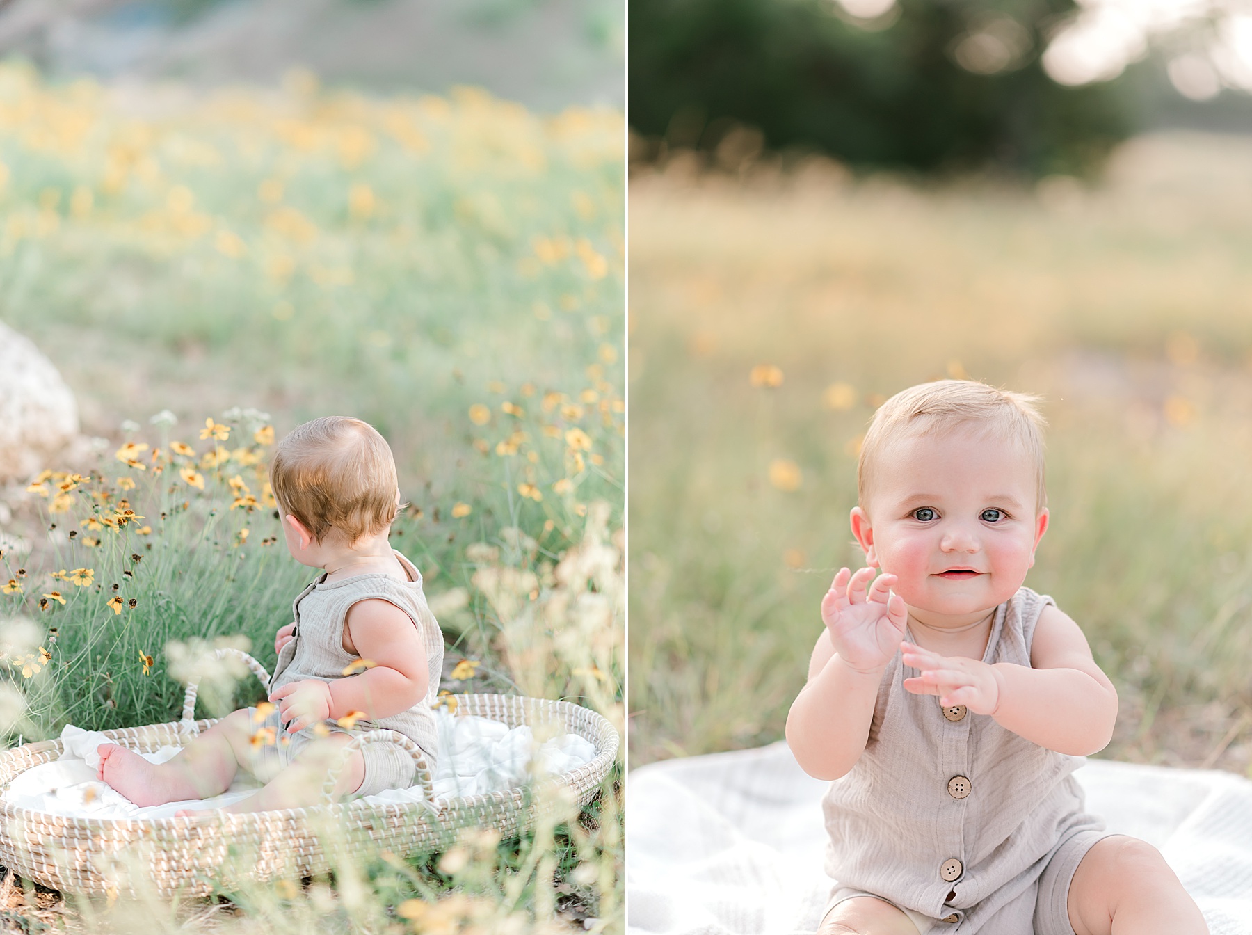 Sitter Session in Bulverde, TX | 6-9 months old is the best time for sitter sessions