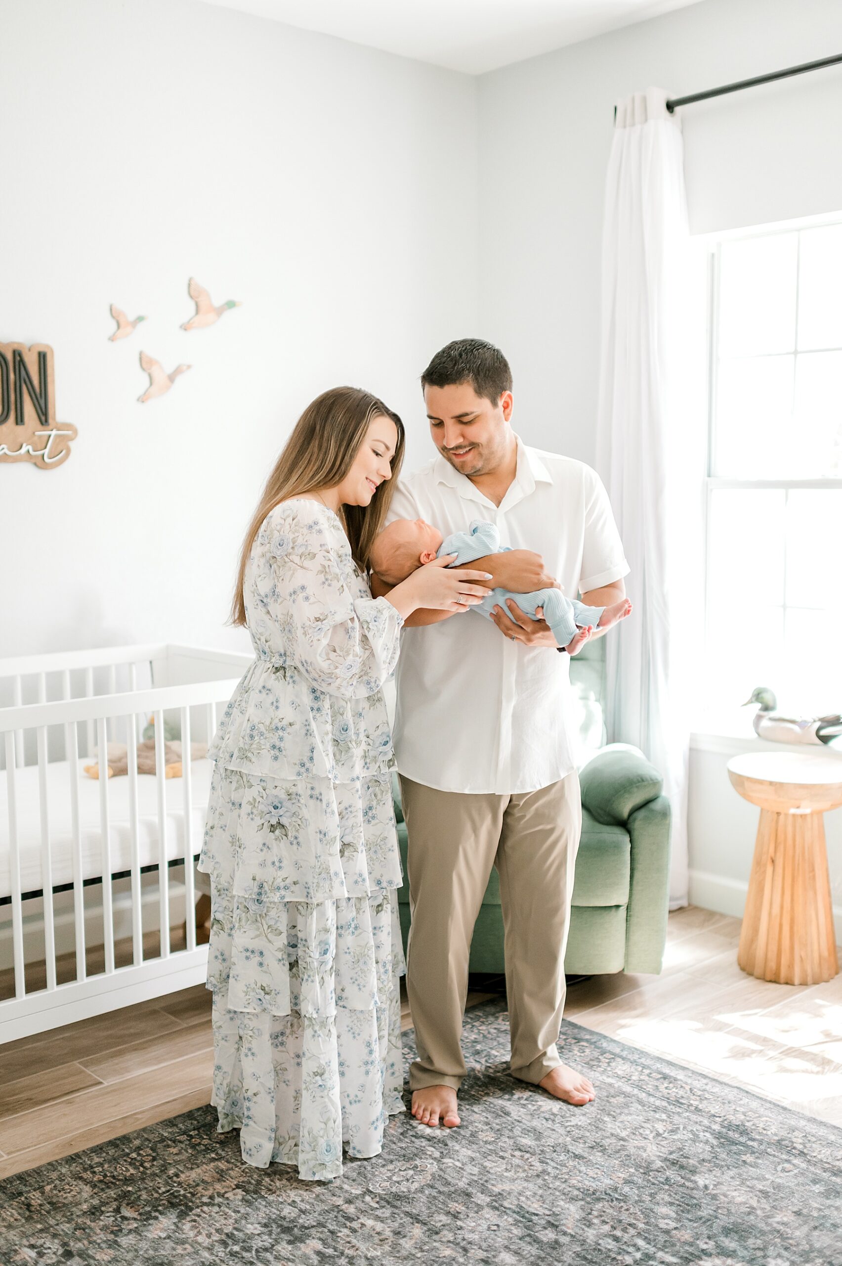 In-home lifestyle newborn photos in Canyon Lake, TX