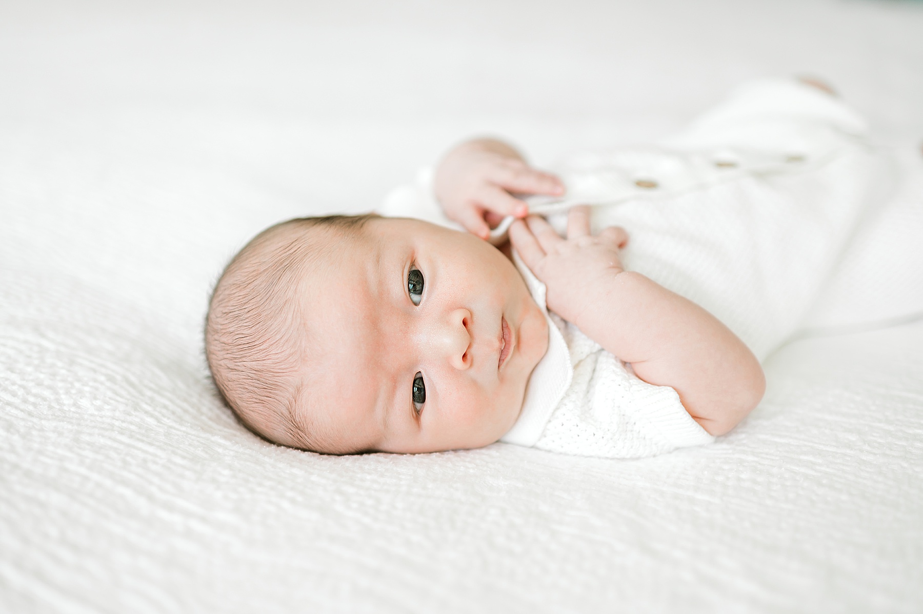 newborn photographer in San Antonio TX captures newborn boy