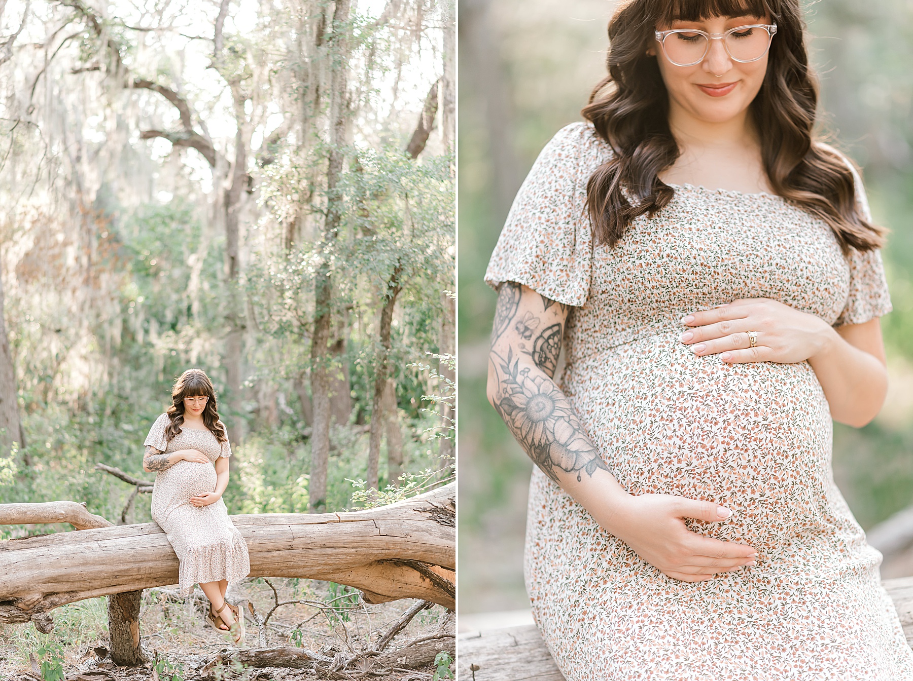 Celebrating the Journey to Motherhood | San Antonio Maternity Photos at Brackenridge Park