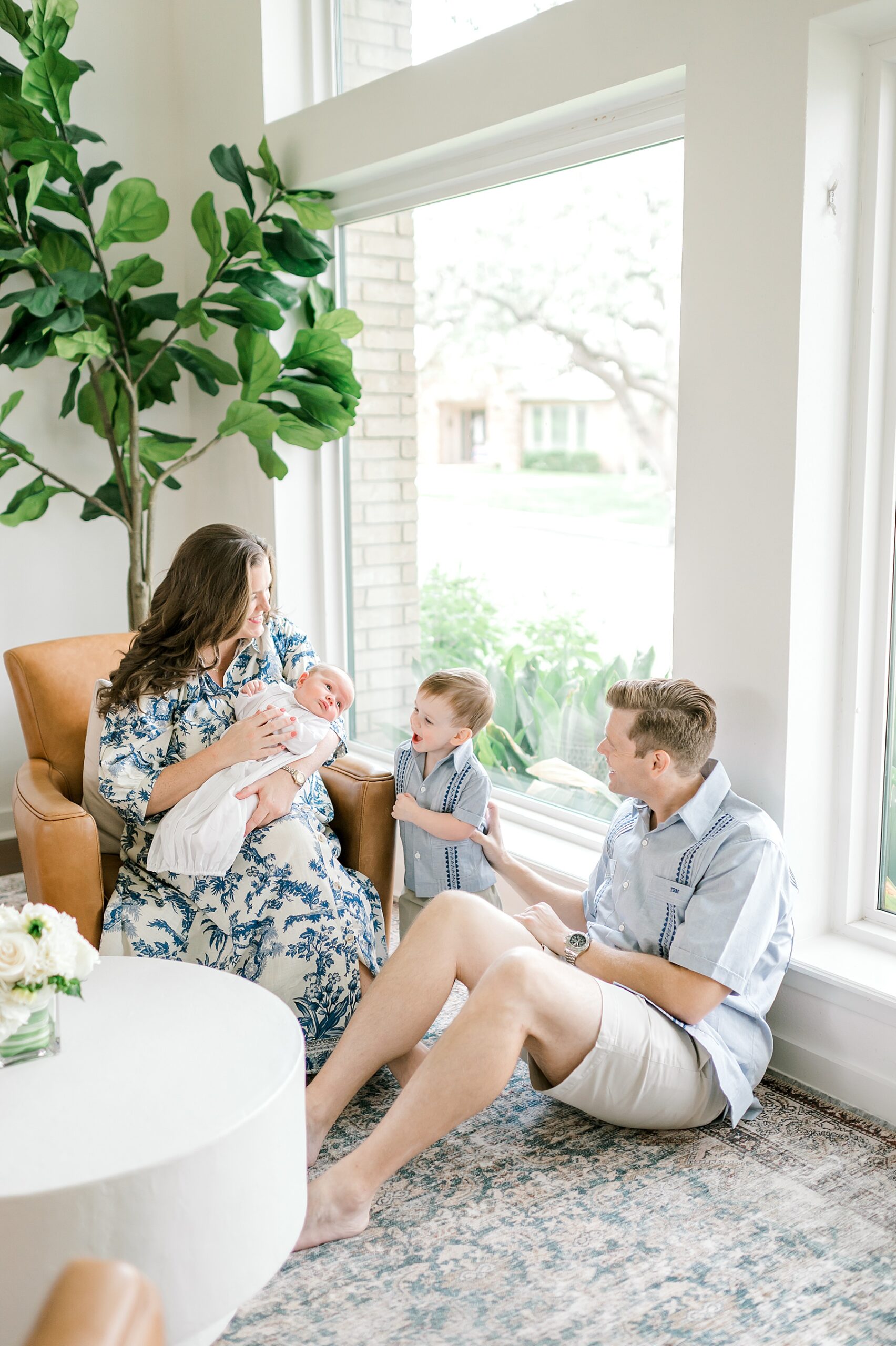 In-Home Older Newborn Session