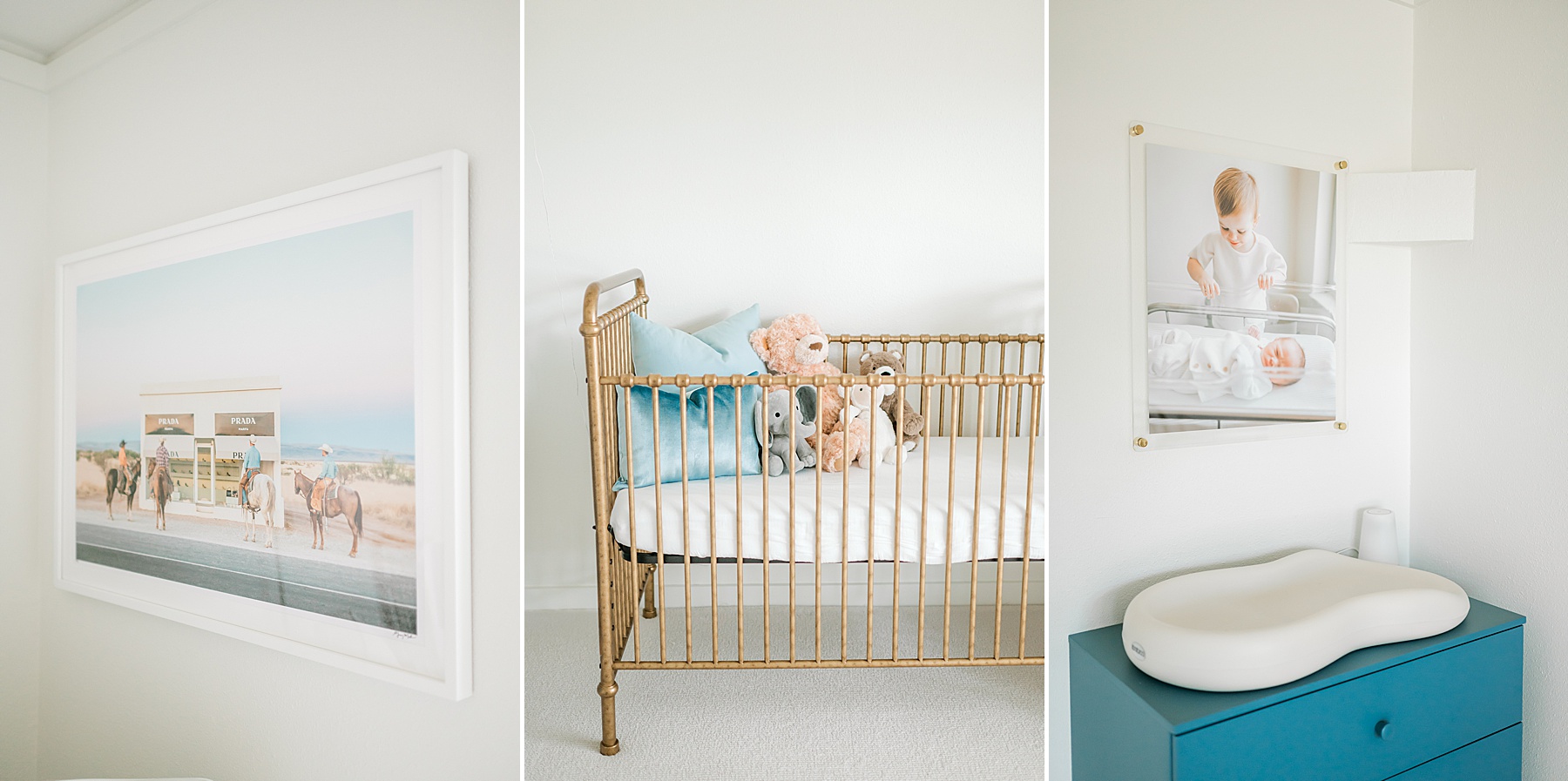 nursery details from In-Home Older Newborn Session