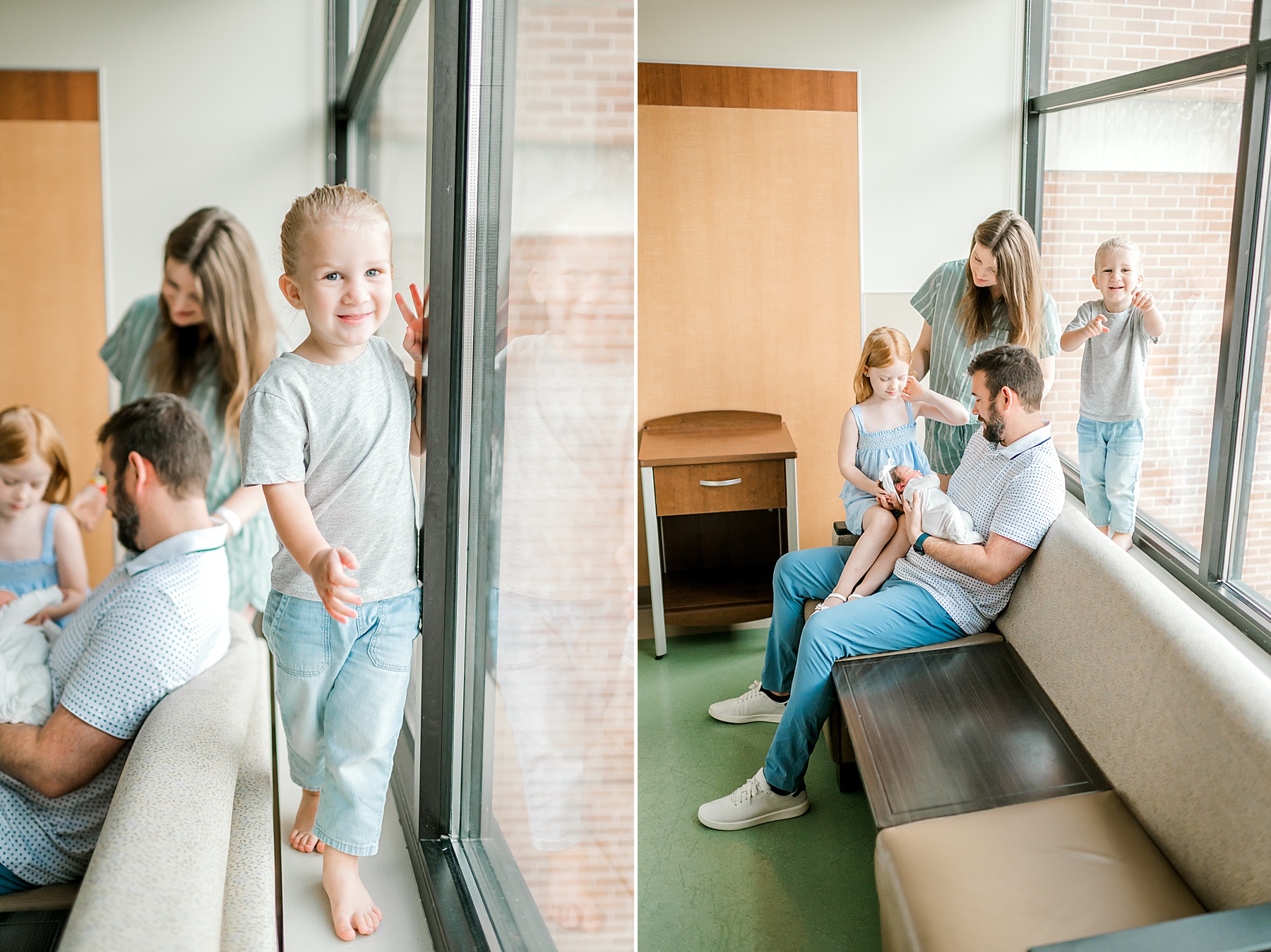 candid family photos during Fresh 48 session