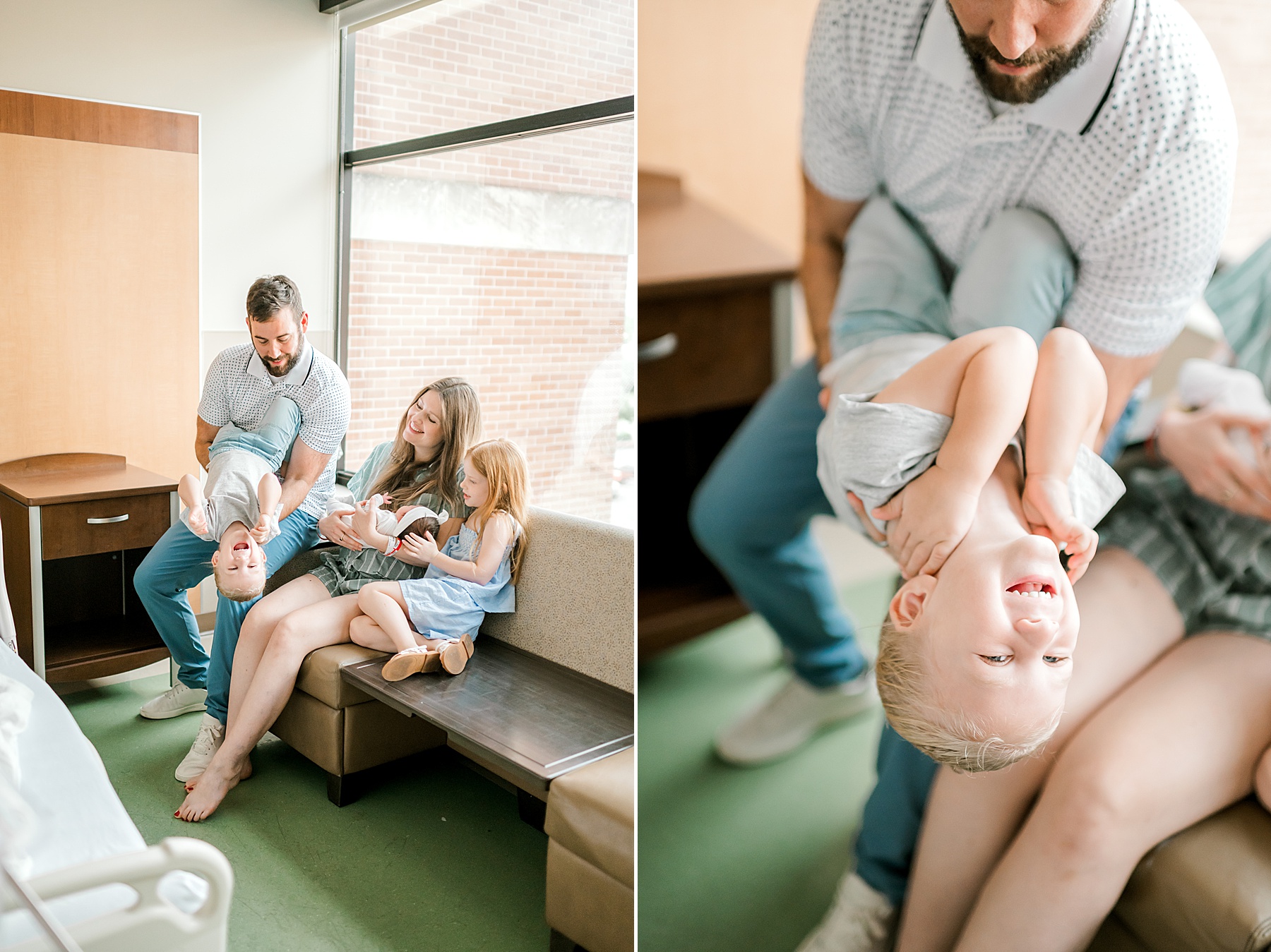 San Antonio, TX Fresh 48 Photographer captures candid family moments in hospital 