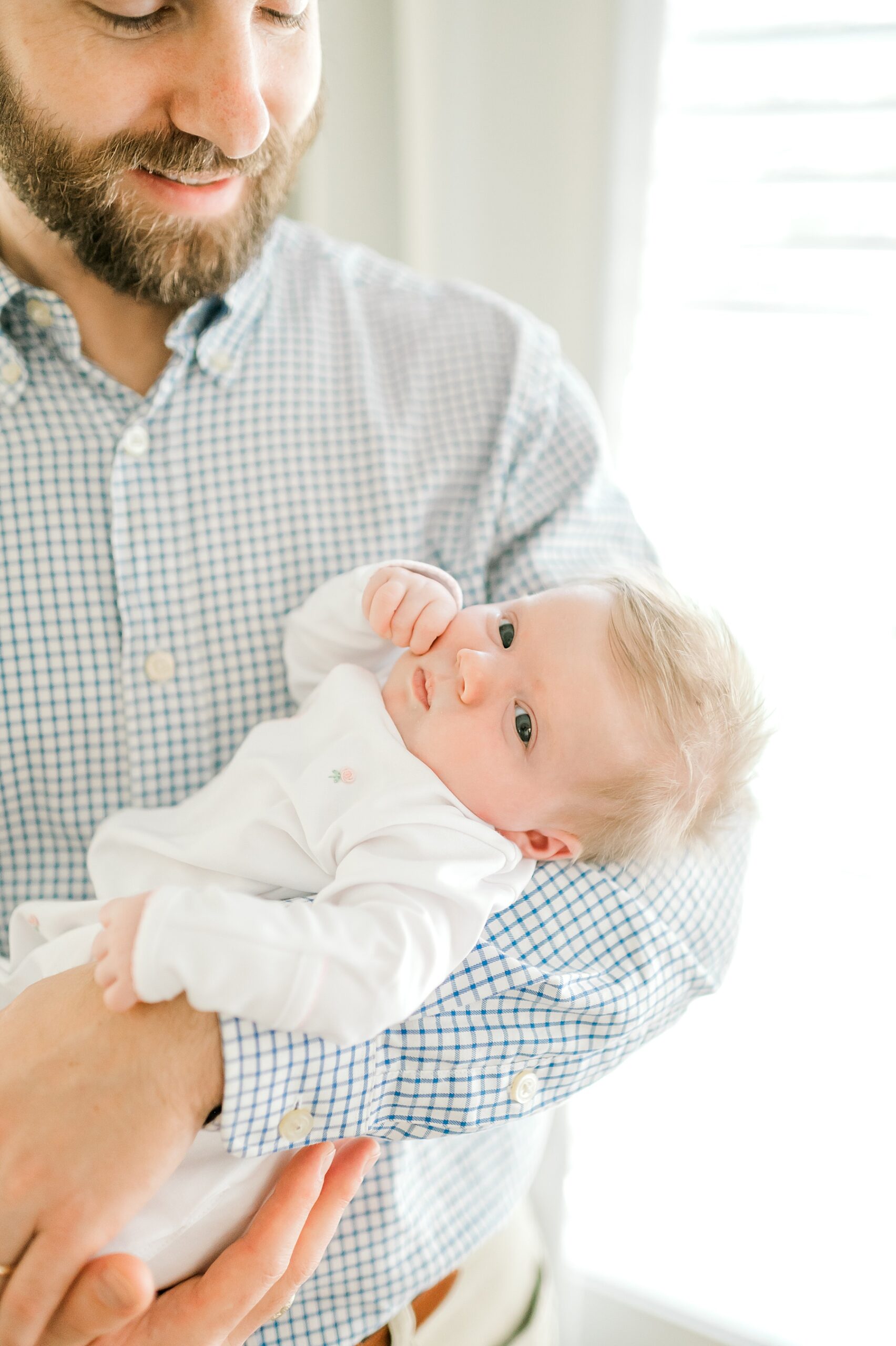 capturing love and joy during in-home family portraits