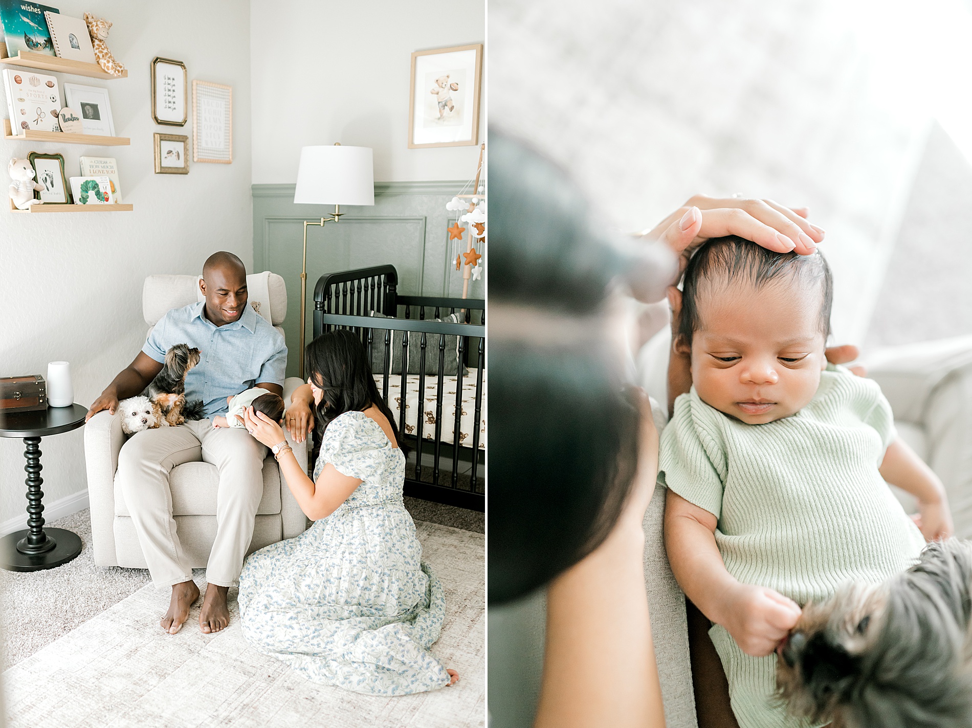 Peaceful New Braunfels In-Home Newborn Session