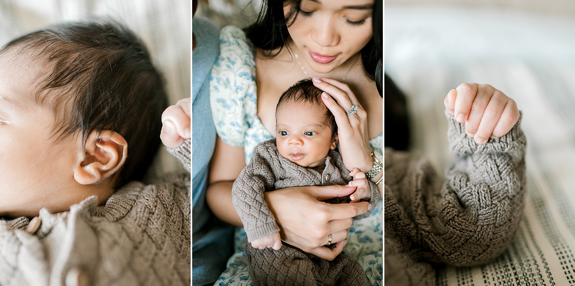 Peaceful New Braunfels In-Home Newborn Session