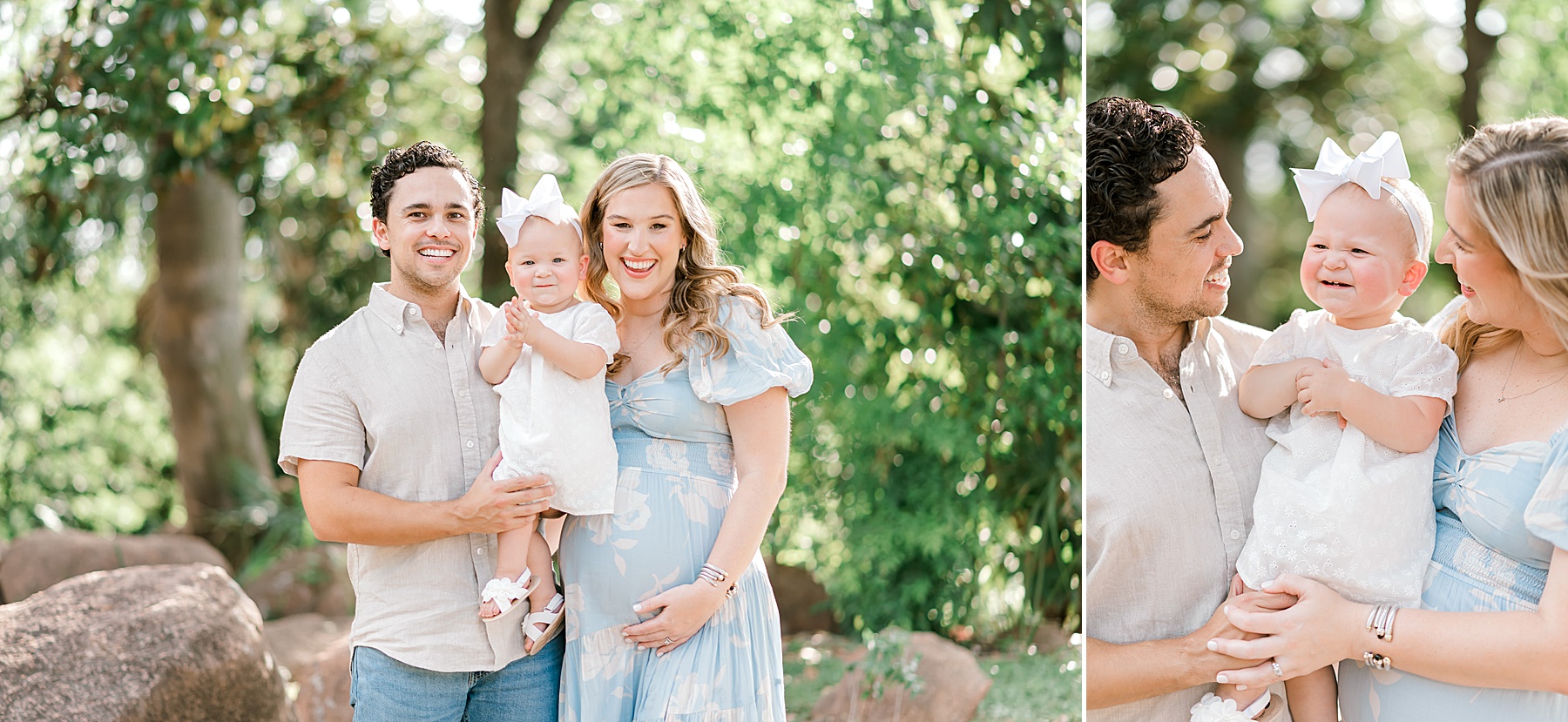 Family portraits at The McNay Art Museum