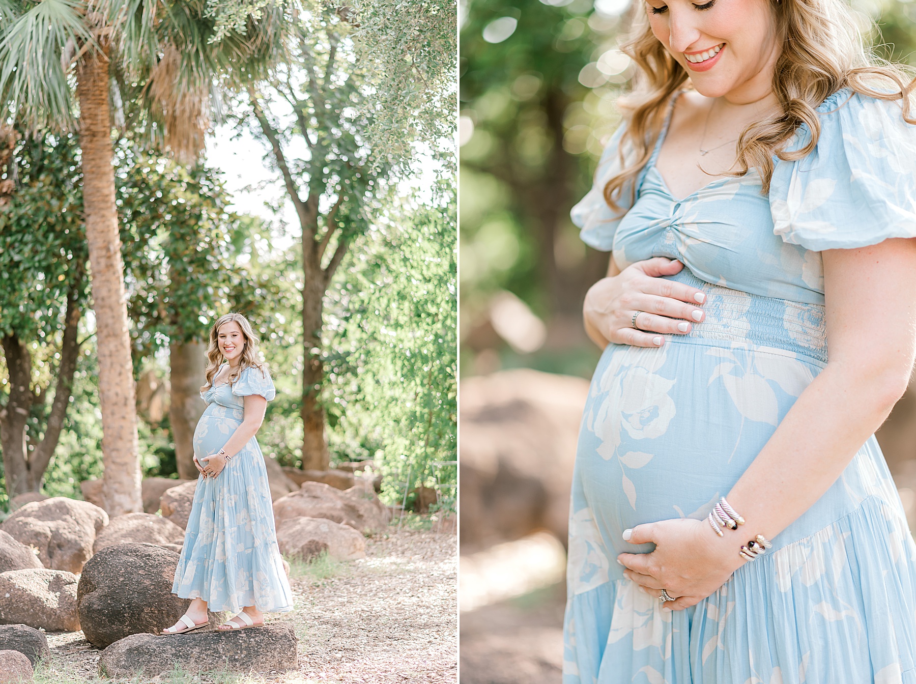 The McNay Art Museum Maternity Session in San Antonio, TX