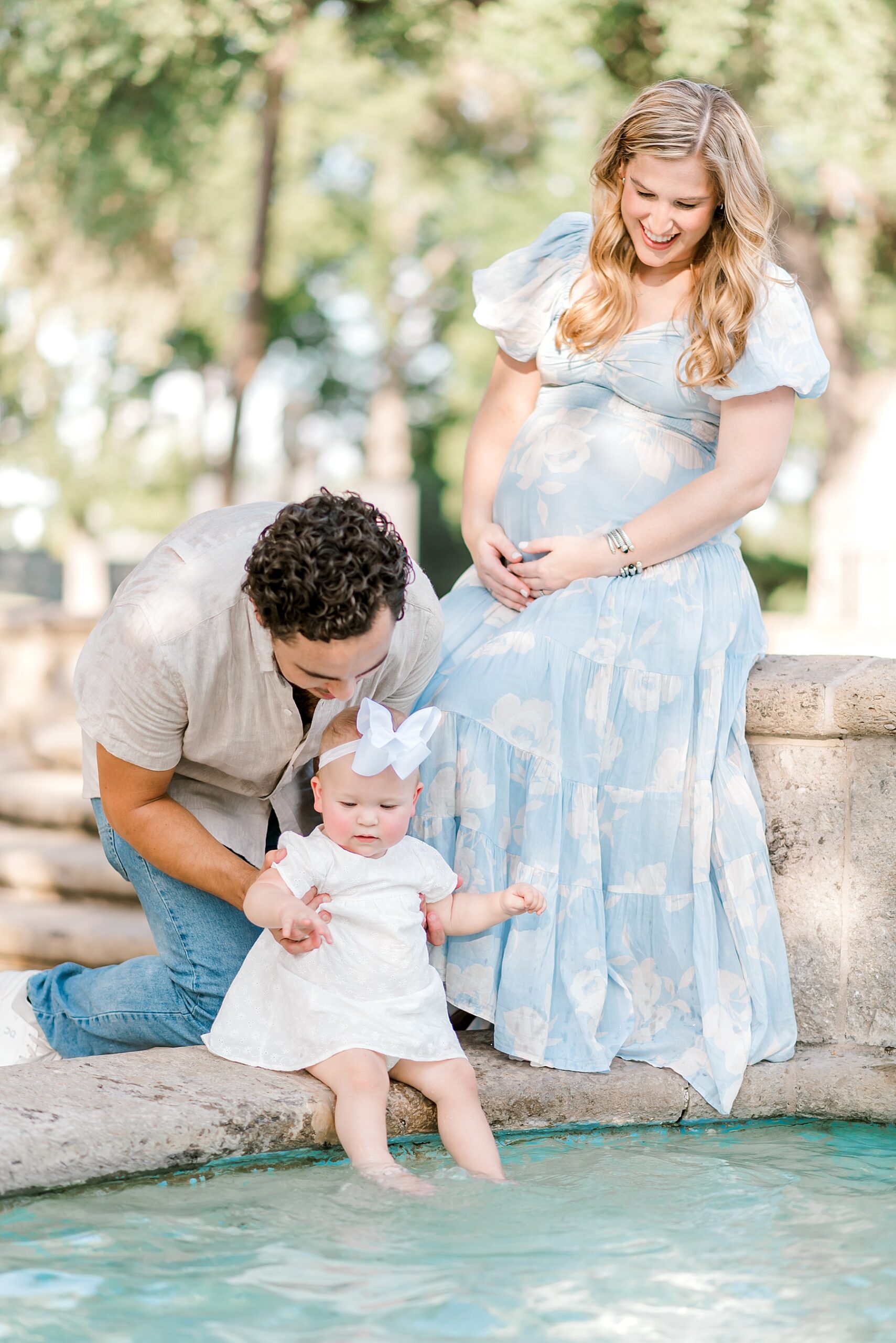 The McNay Art Museum Maternity Session 