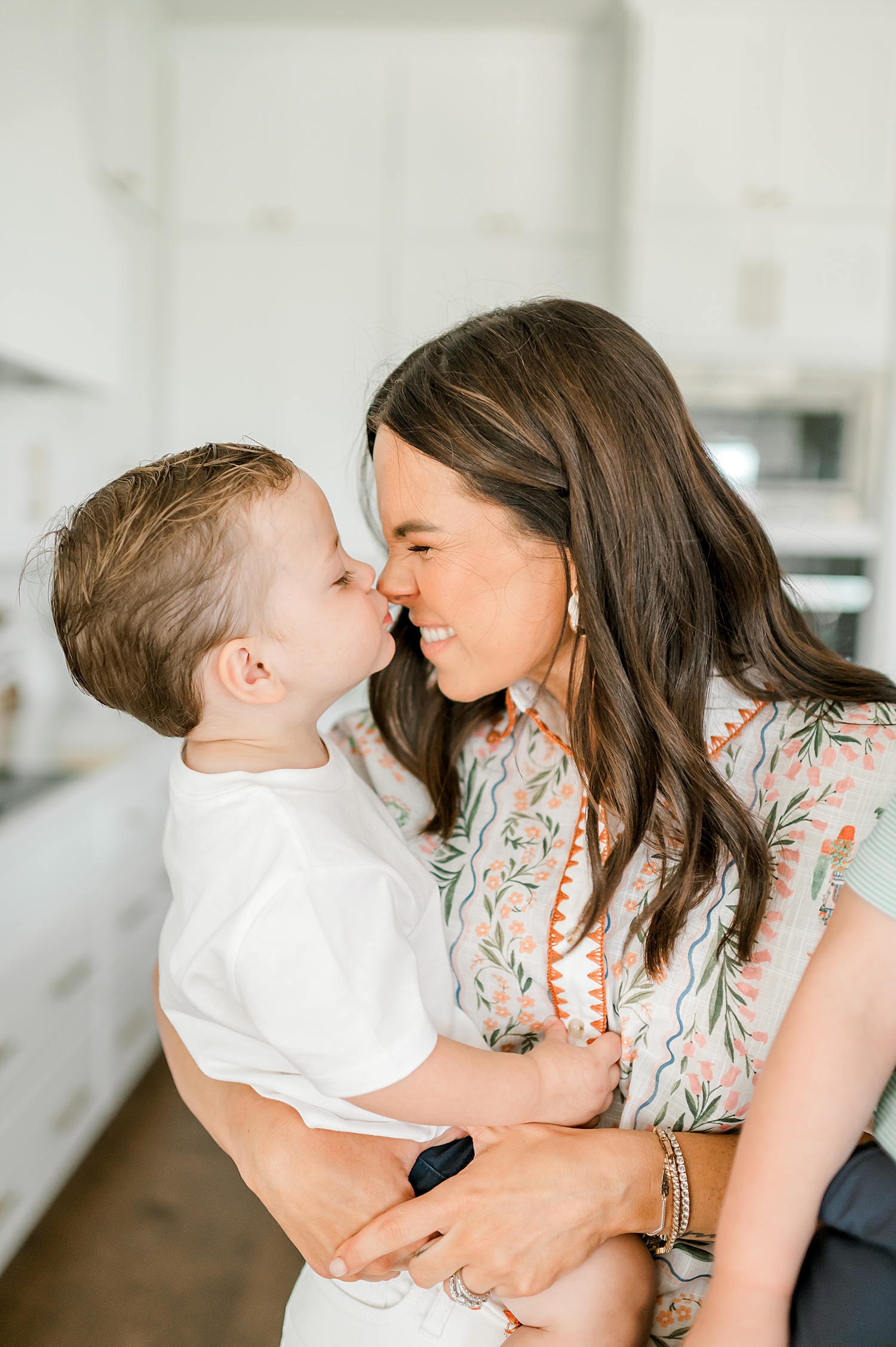 mom and son portraits