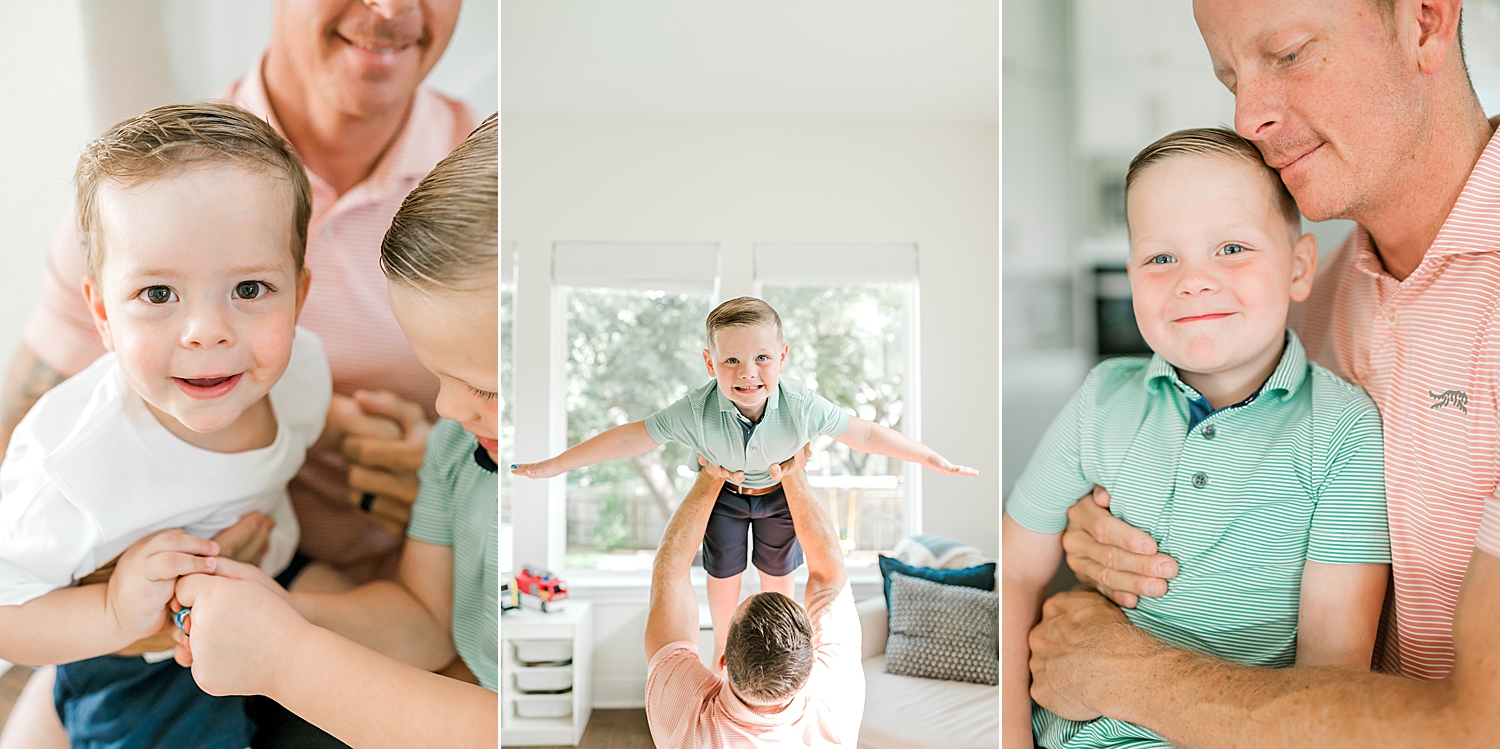 father and son portraits
